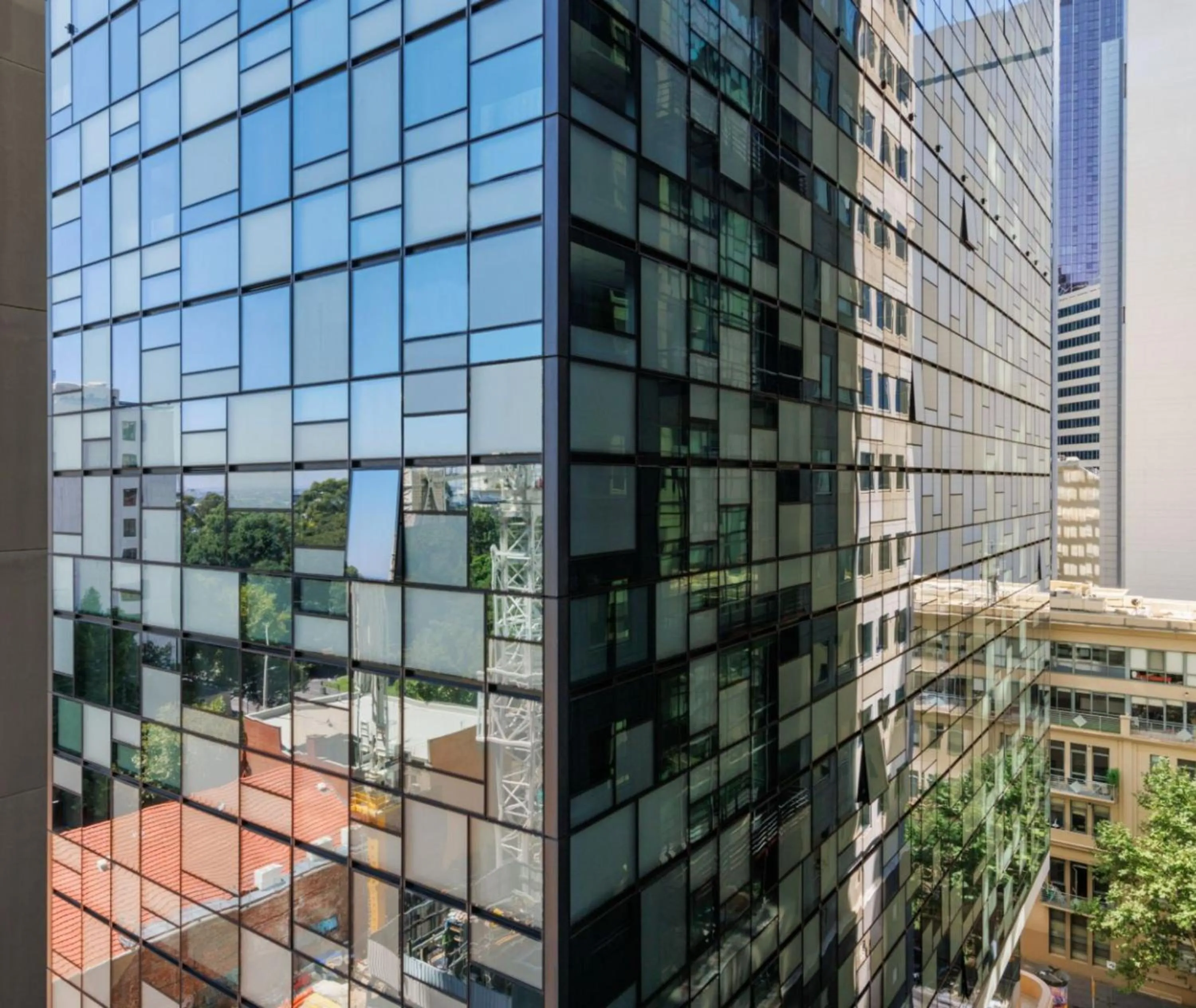 City view in Avani Melbourne Jazz Corner Residences