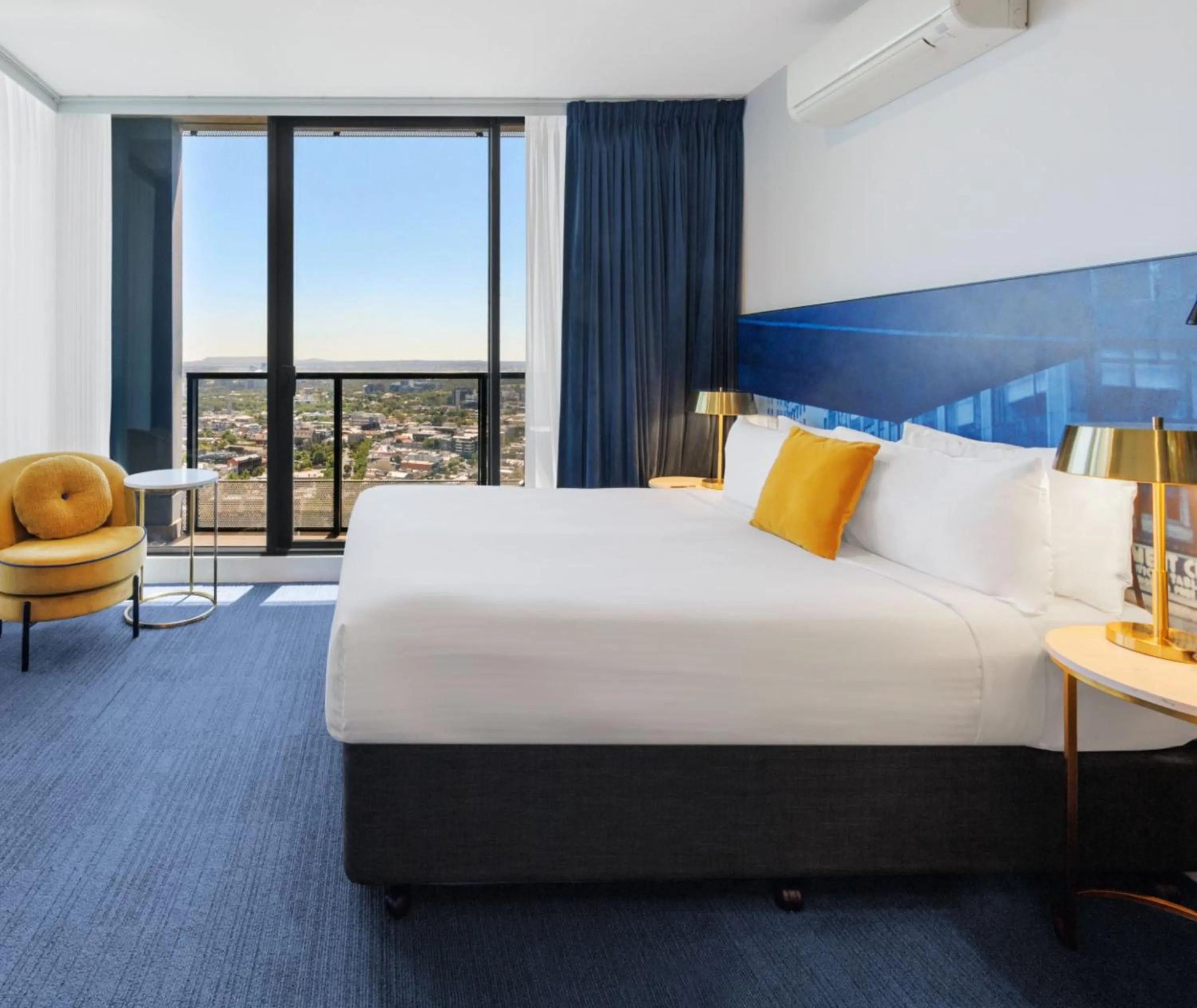 Bed in Avani Melbourne Jazz Corner Residences
