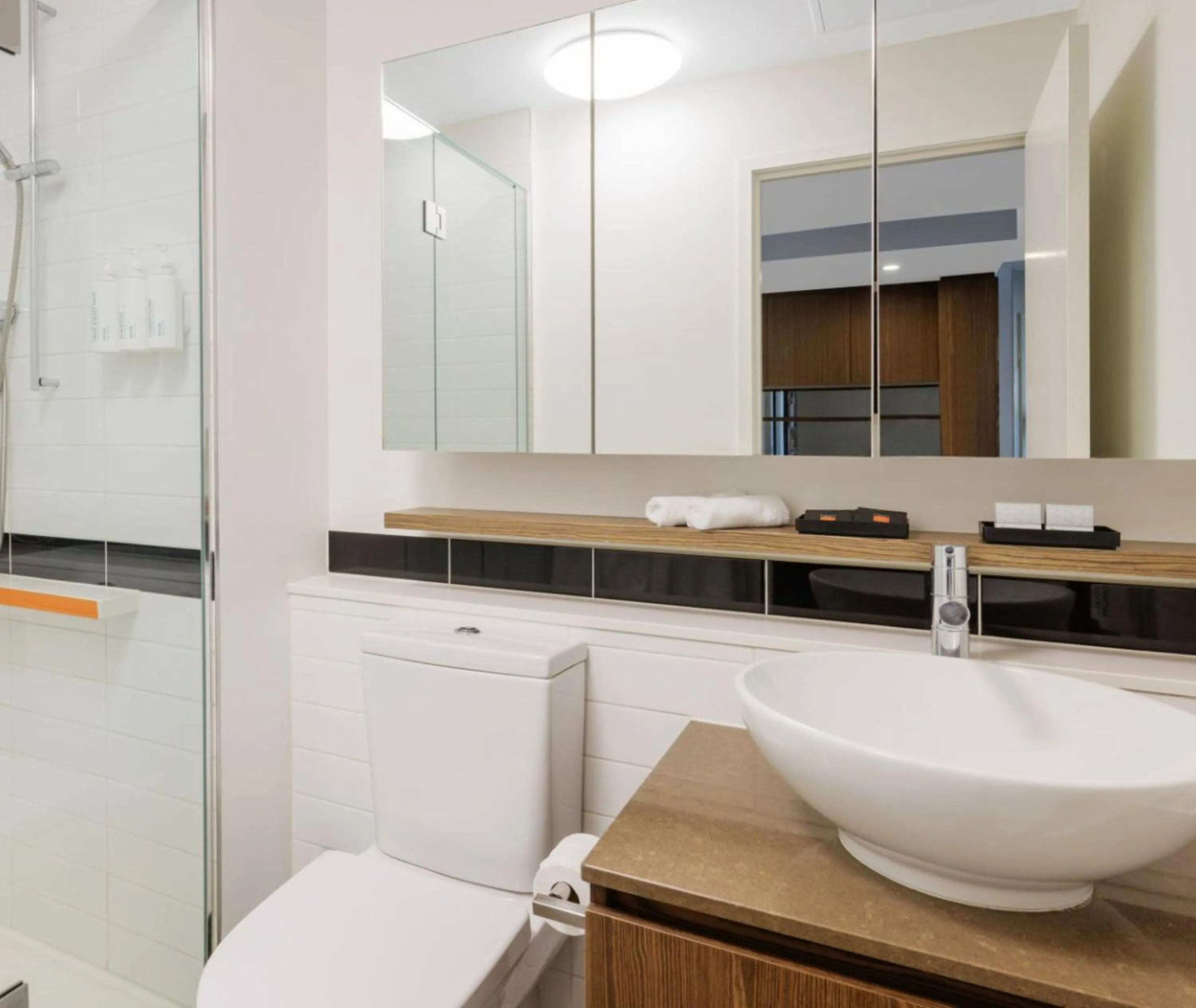 Shower in Avani Melbourne Jazz Corner Residences