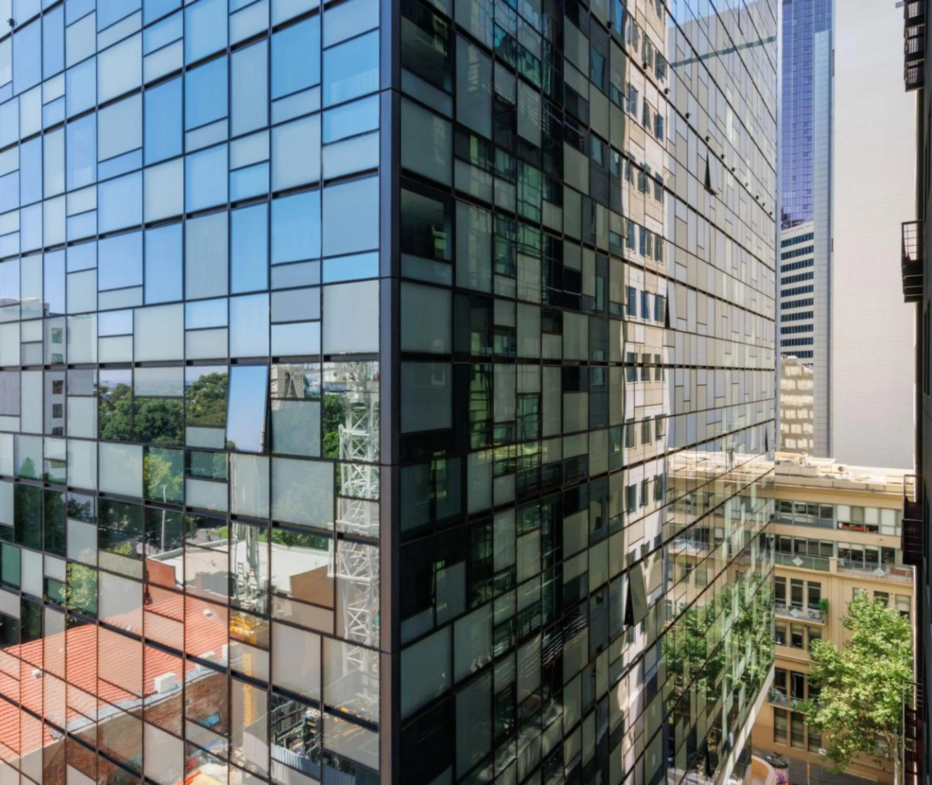 City view in Avani Melbourne Jazz Corner Residences