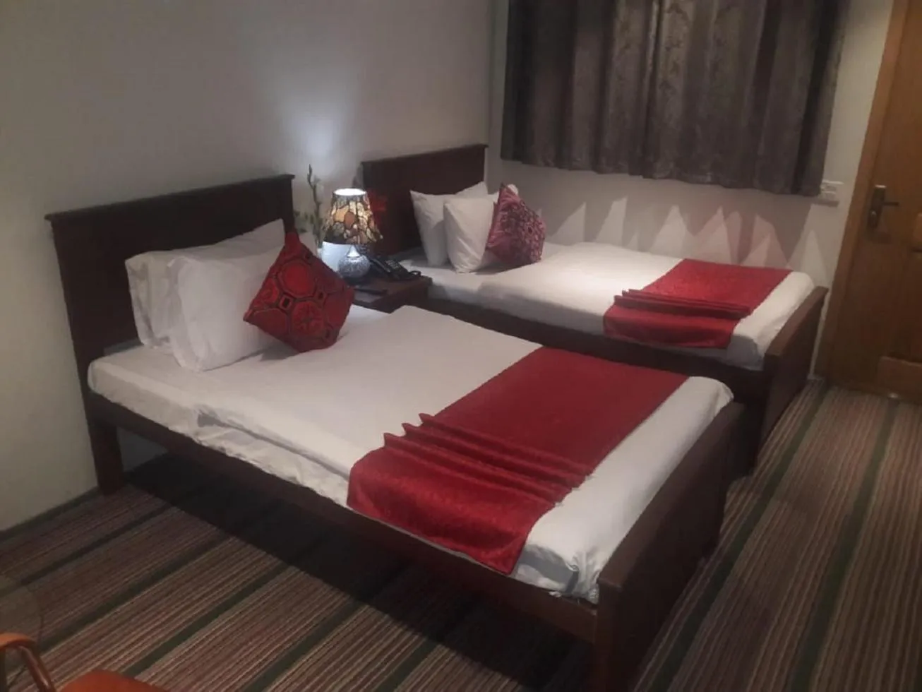 Bed in BnB Hotel