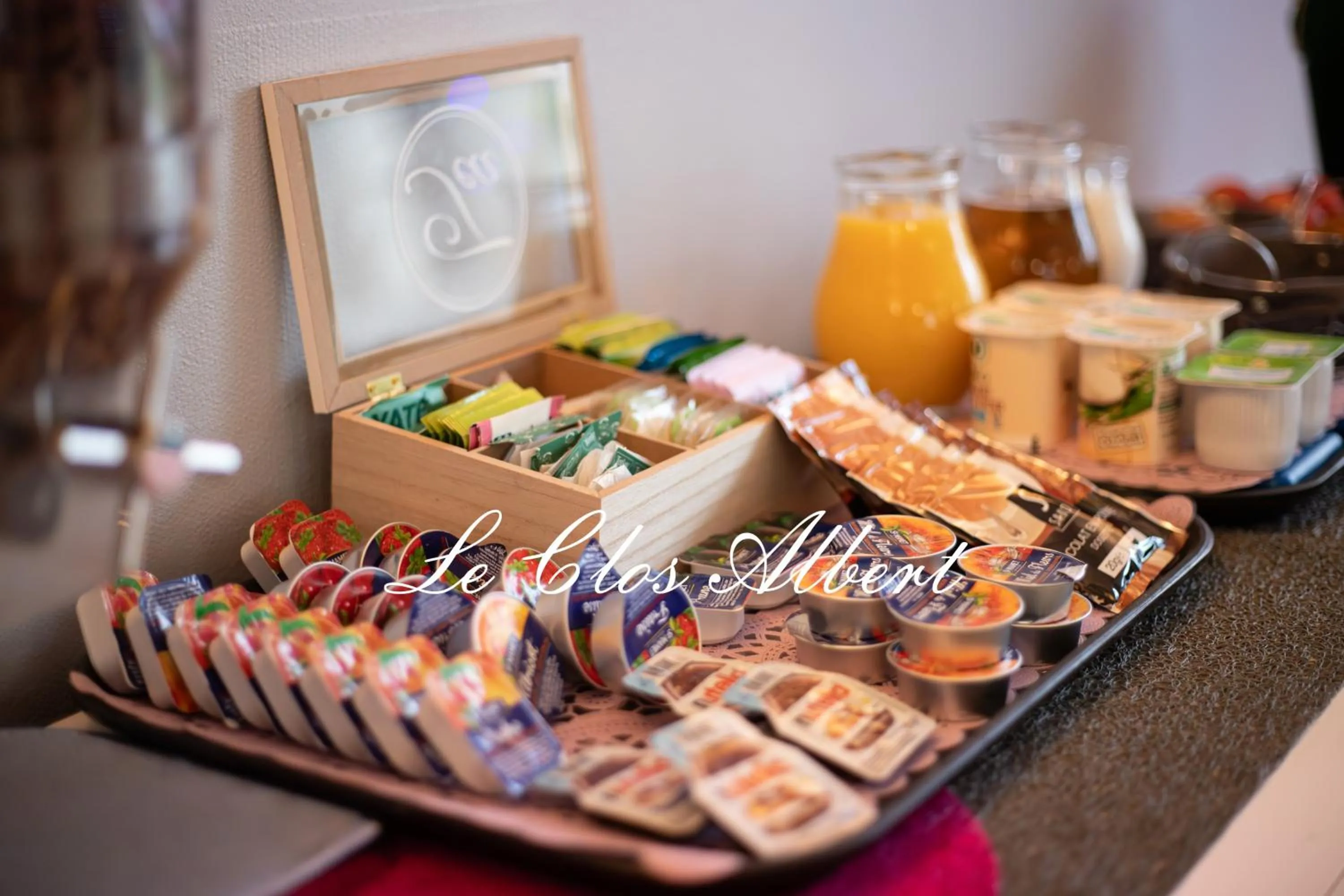 Breakfast in Le Clos Albert