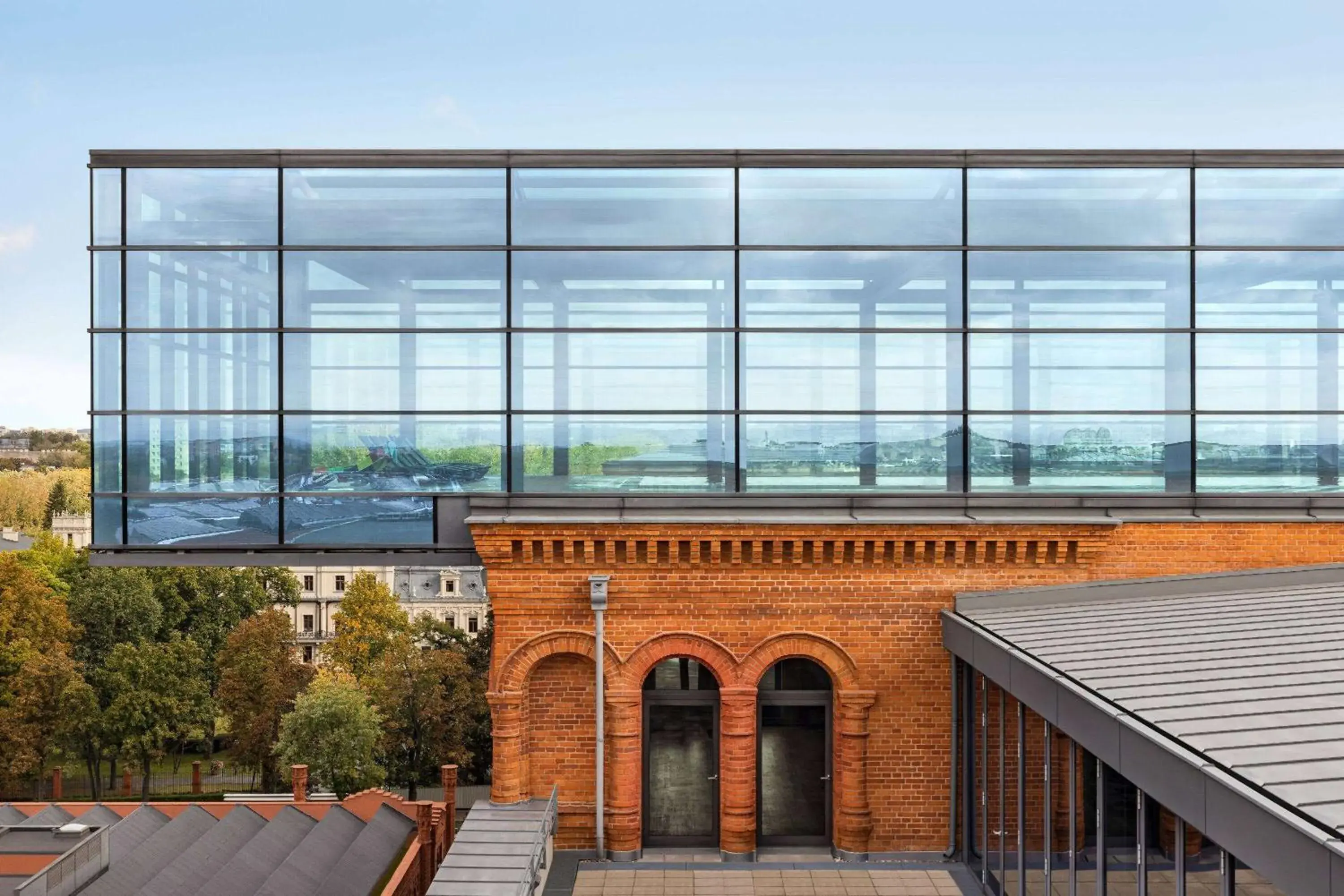 Property building in Vienna House by Wyndham Andel's Lodz Property building in Vienna House by Wyndham Andel's Lodz