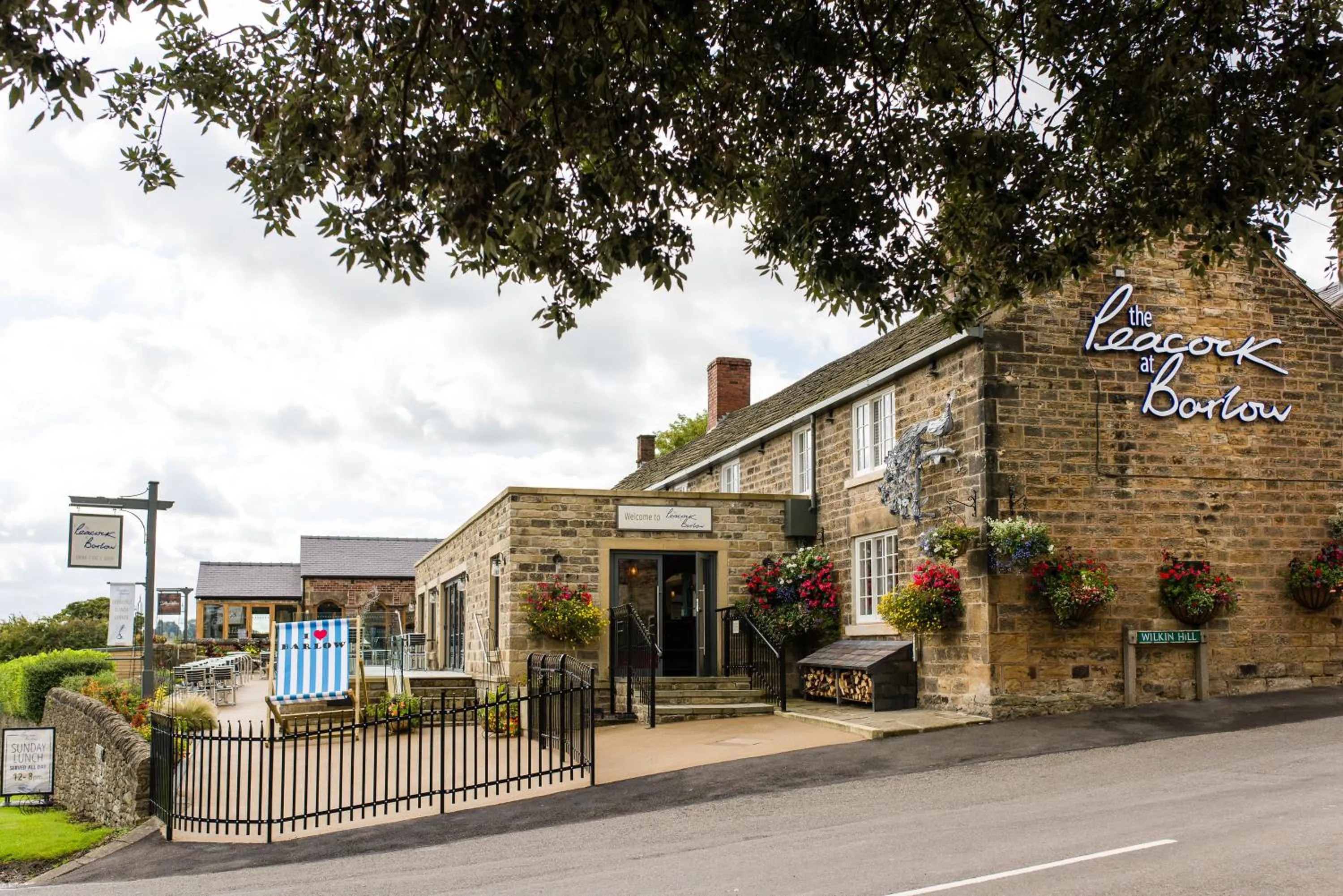 Property building in The Peacock at Barlow