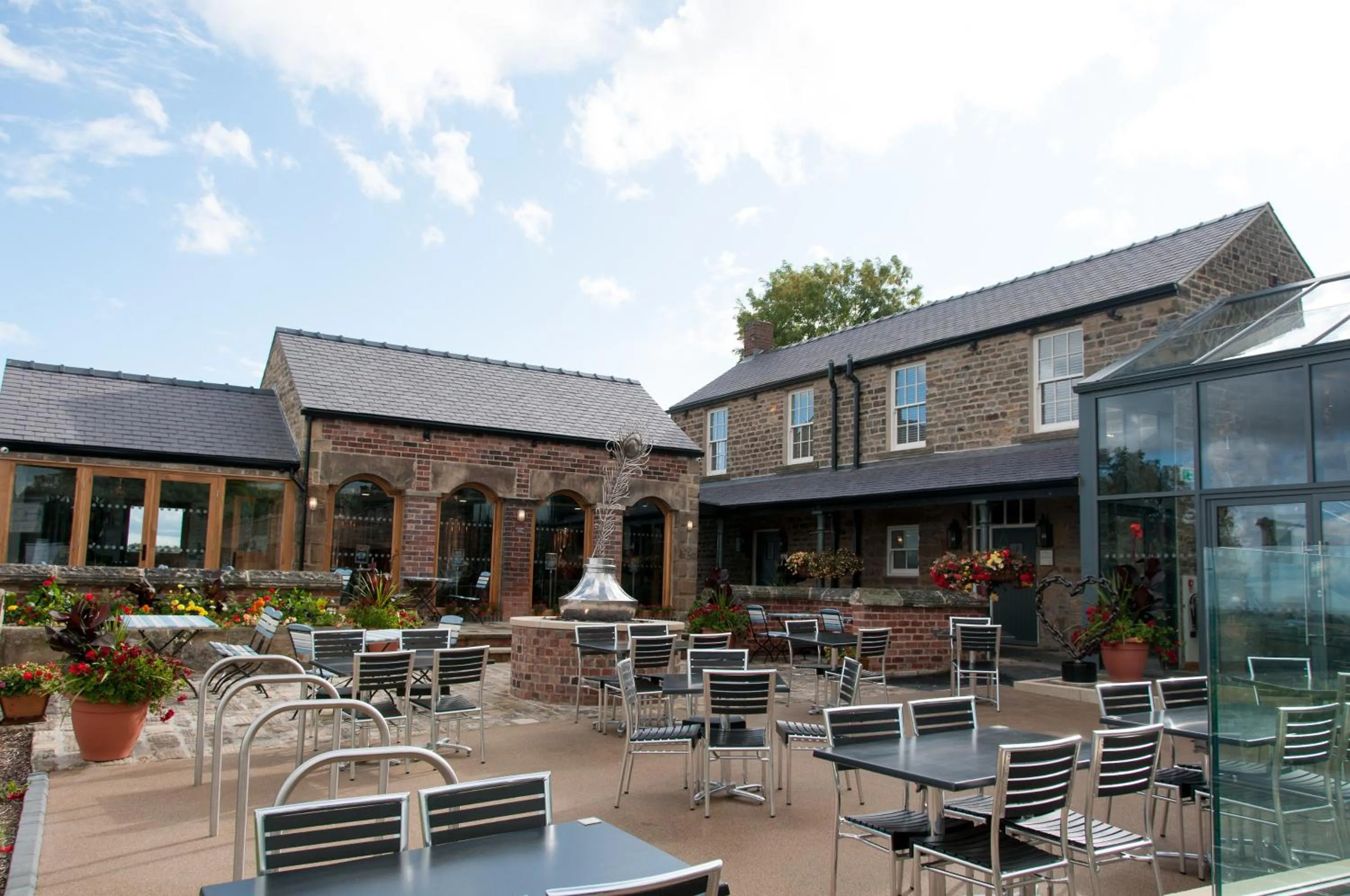 Restaurant/places to eat in The Peacock at Barlow