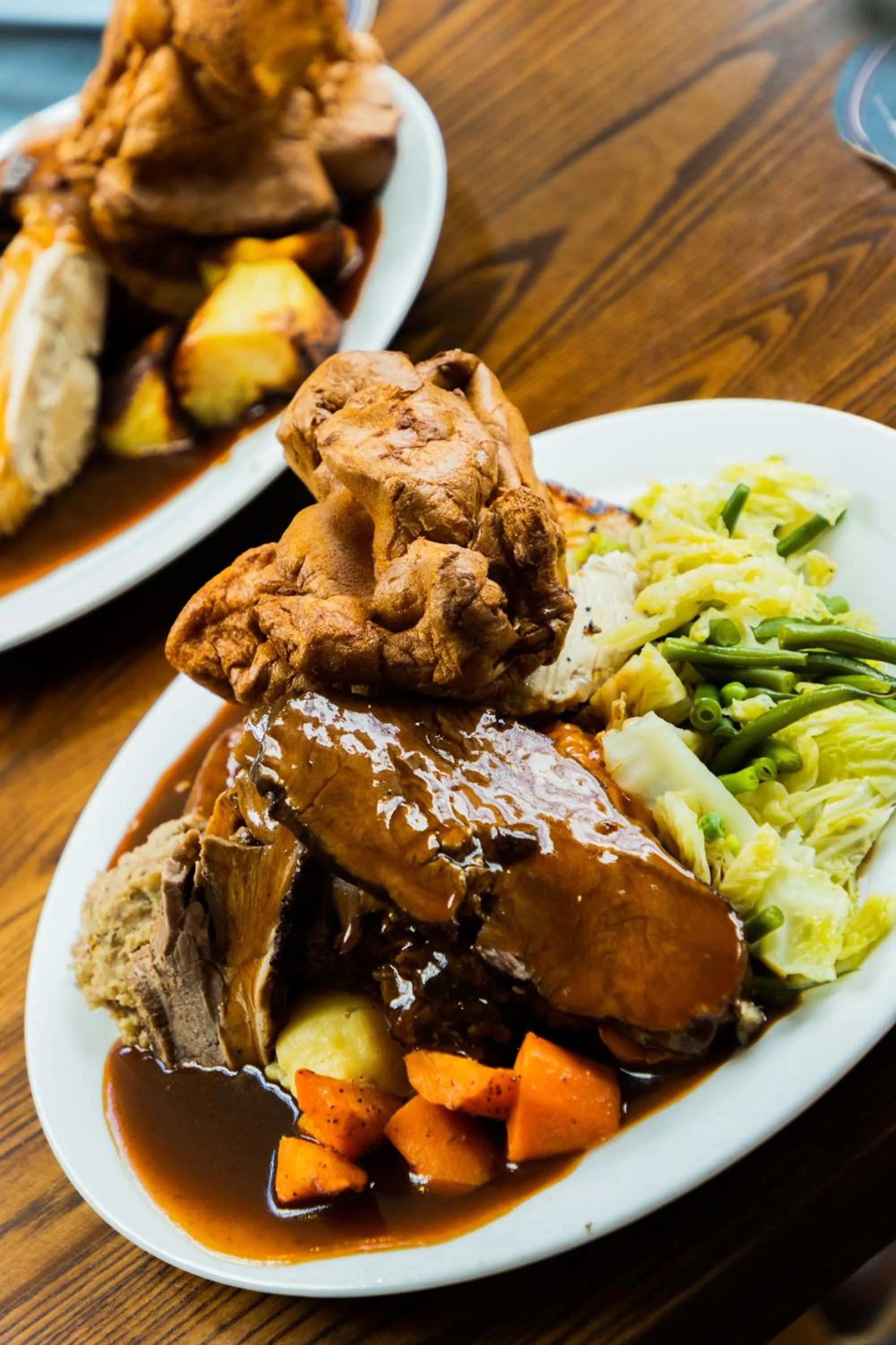 Food and drinks in The Peacock at Barlow