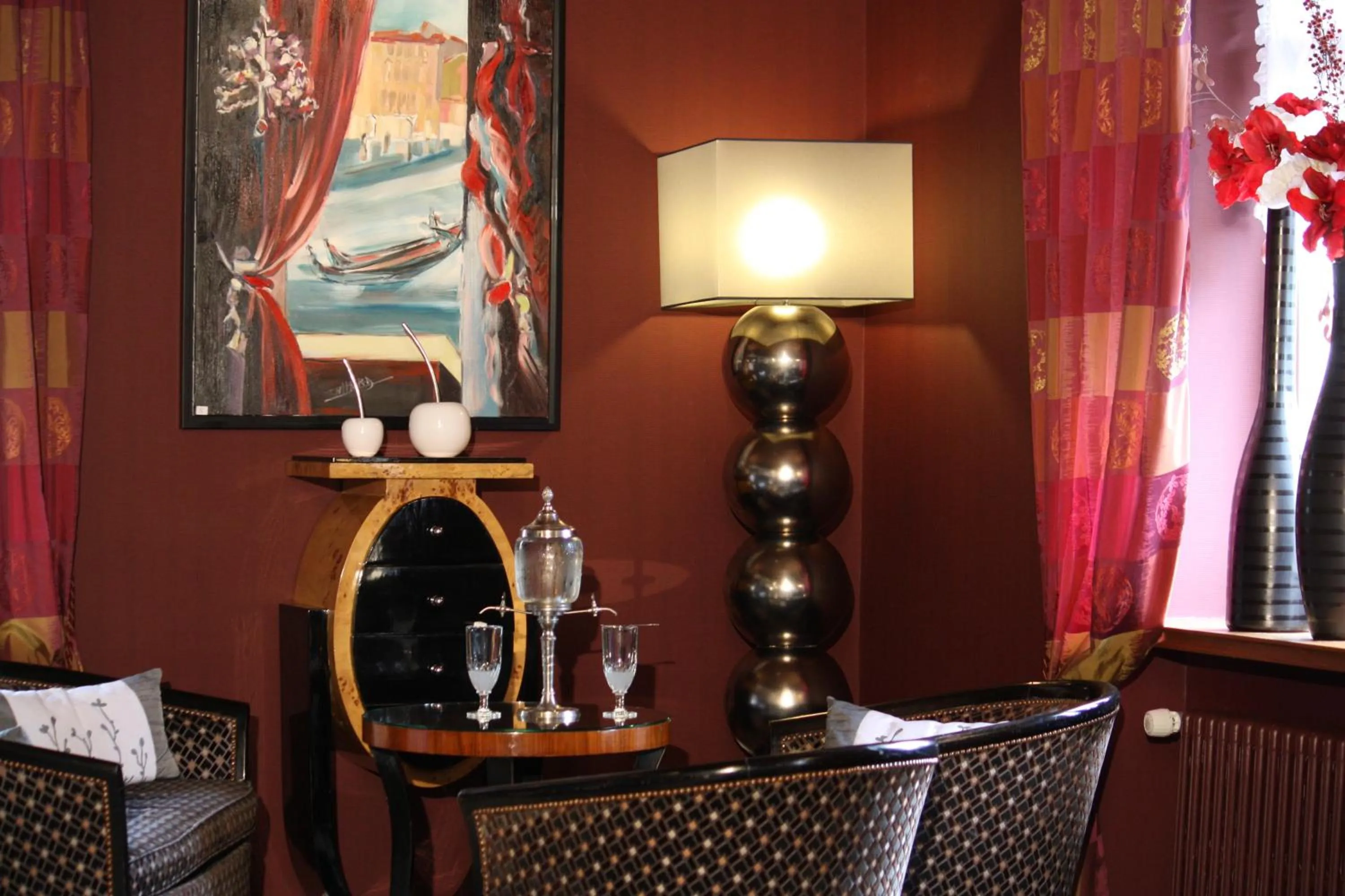 Decorative detail in Hôtel Restaurant Taillard