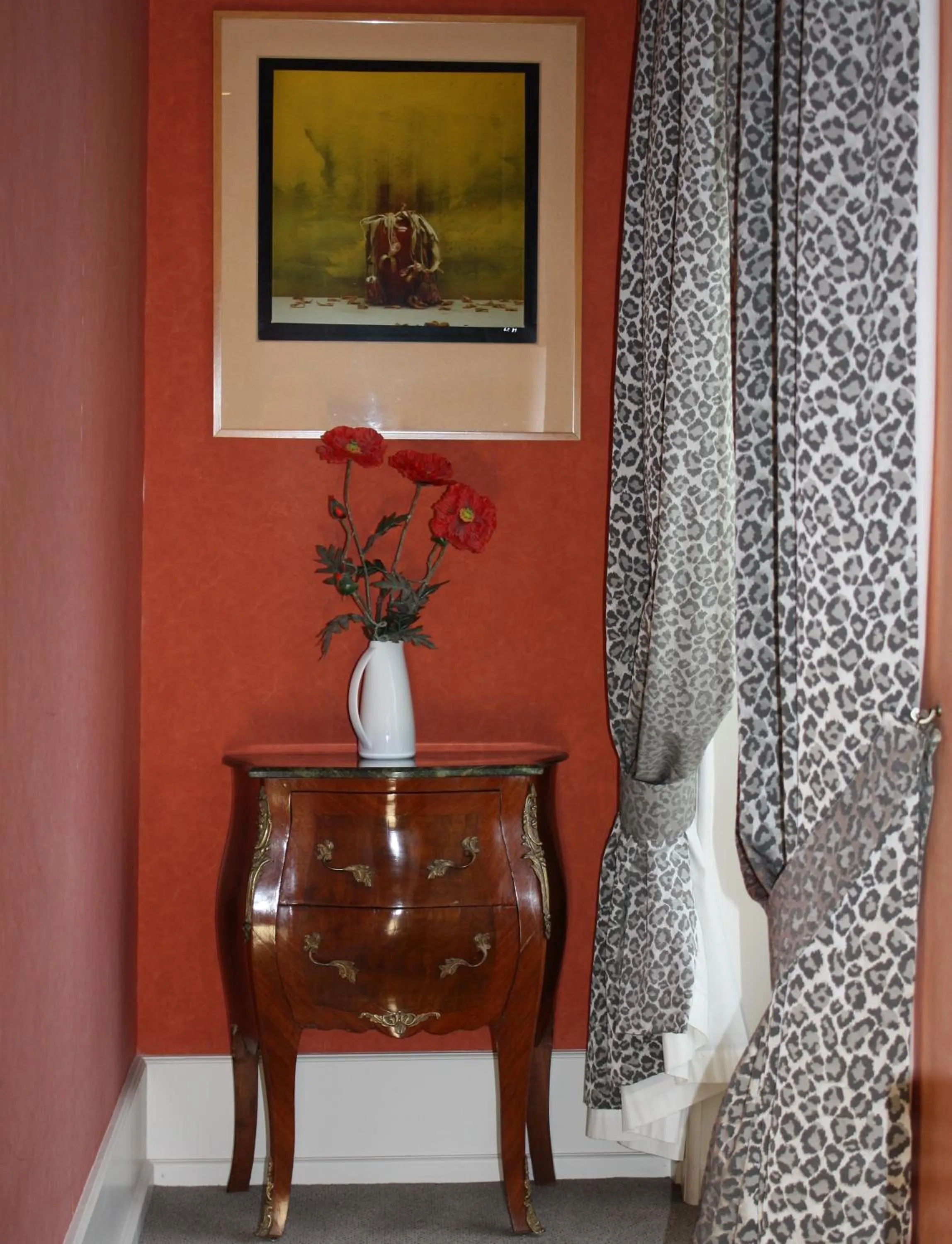 Decorative detail in Hôtel Restaurant Taillard