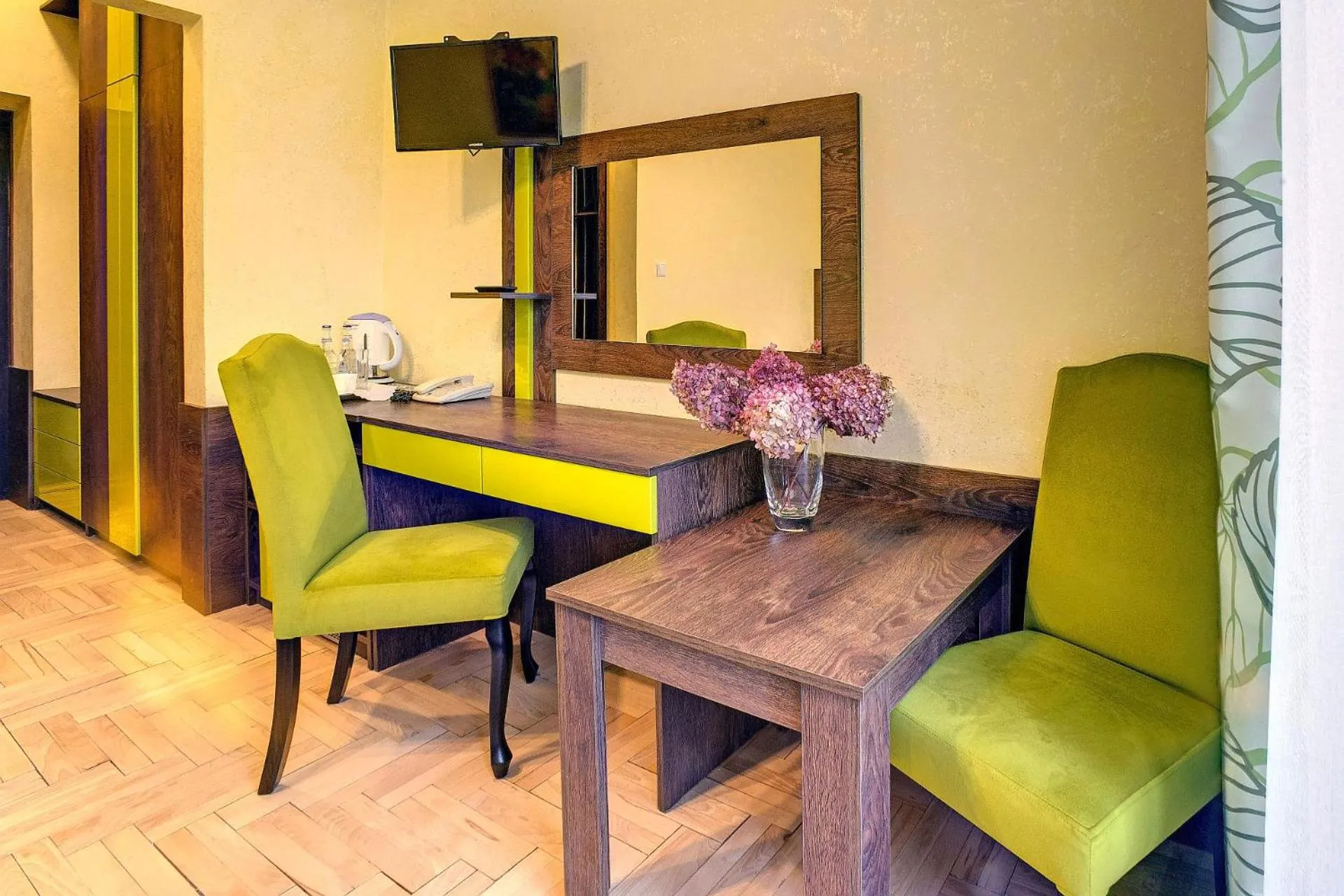 Seating area in Pod Jodłą