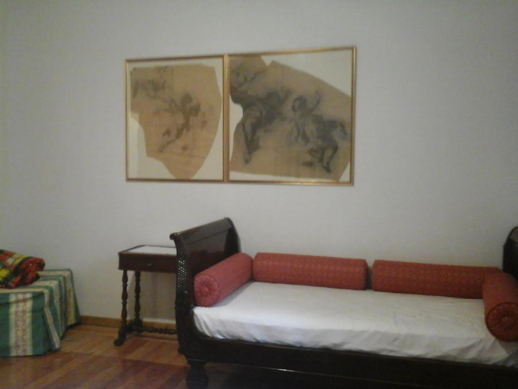 Bed in Bio&B Cascina Montebello