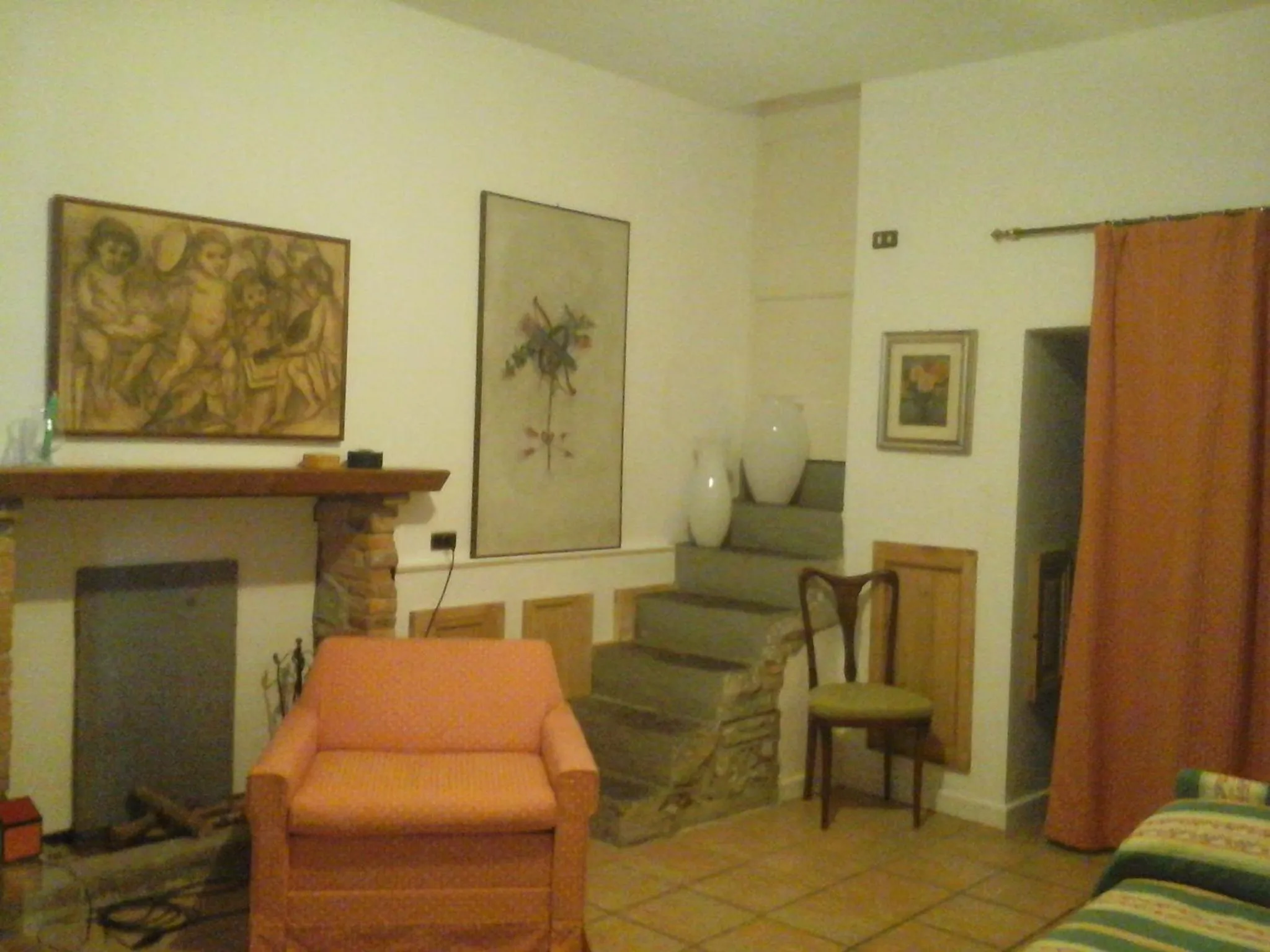 Living room in Bio&B Cascina Montebello