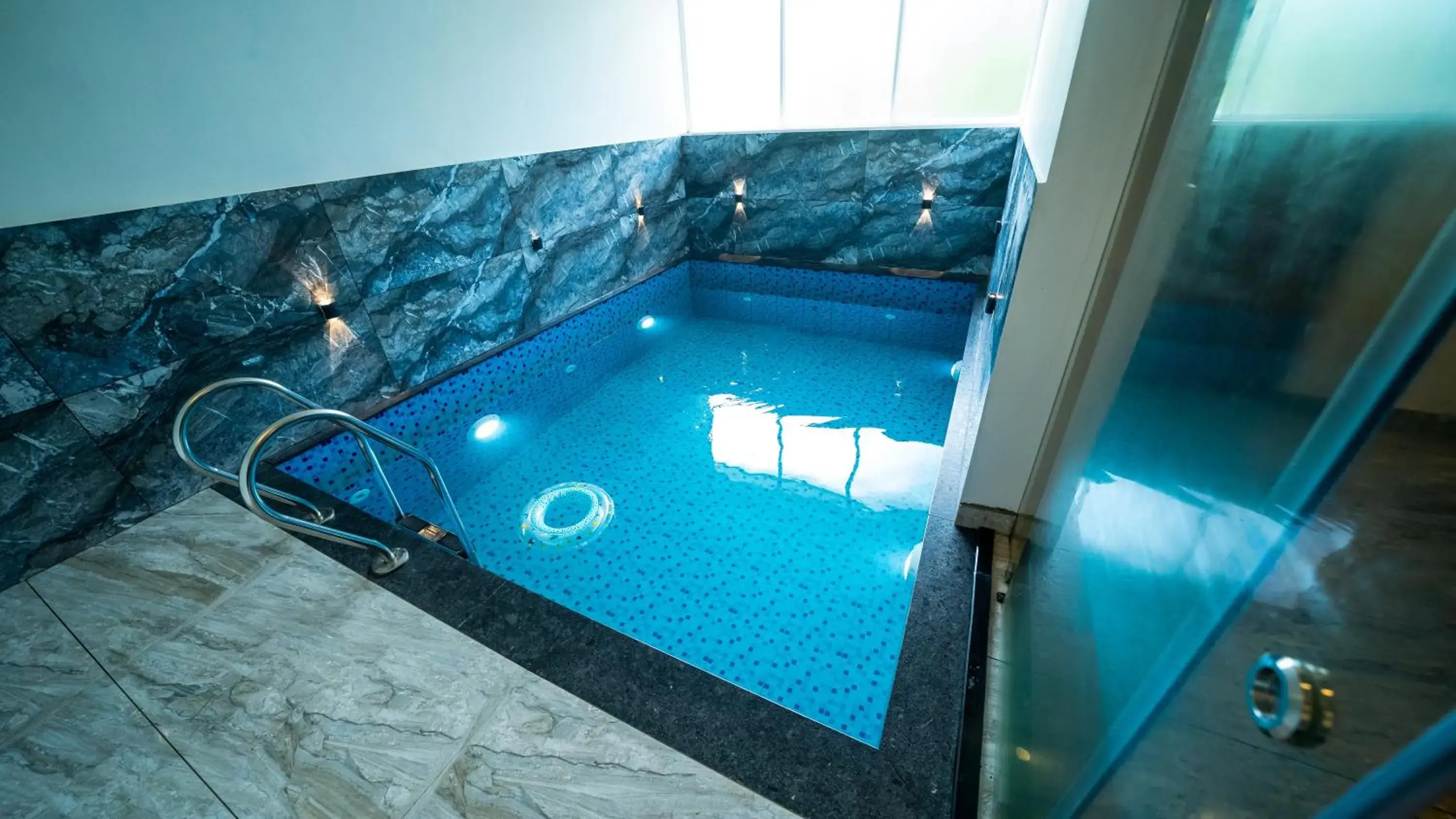 Pool view in Vythiri Holiday Resort, Wayanad Pool view in Vythiri Holiday Resort, Wayanad