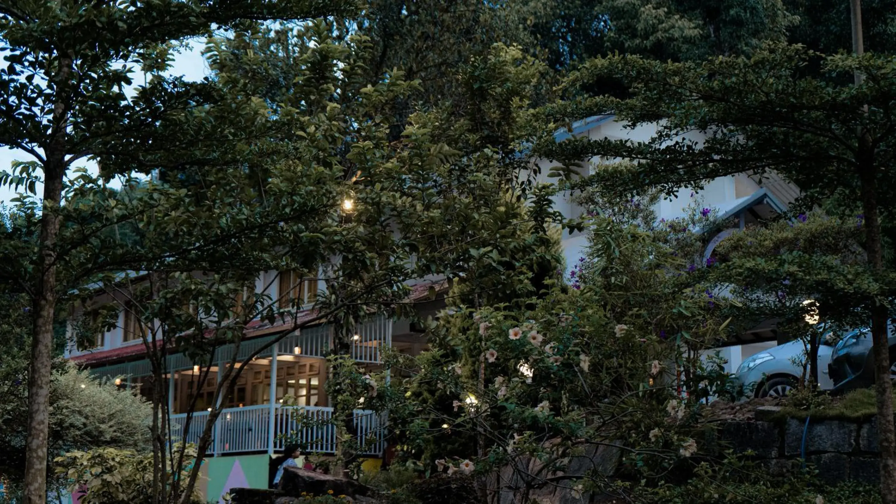 Garden view in Vythiri Holiday Resort, Wayanad Garden view in Vythiri Holiday Resort, Wayanad