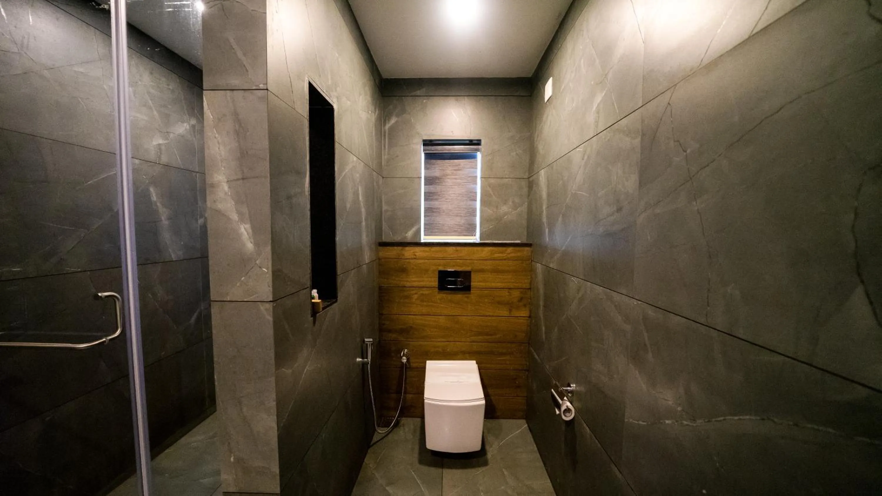 Toilet in Vythiri Holiday Resort, Wayanad