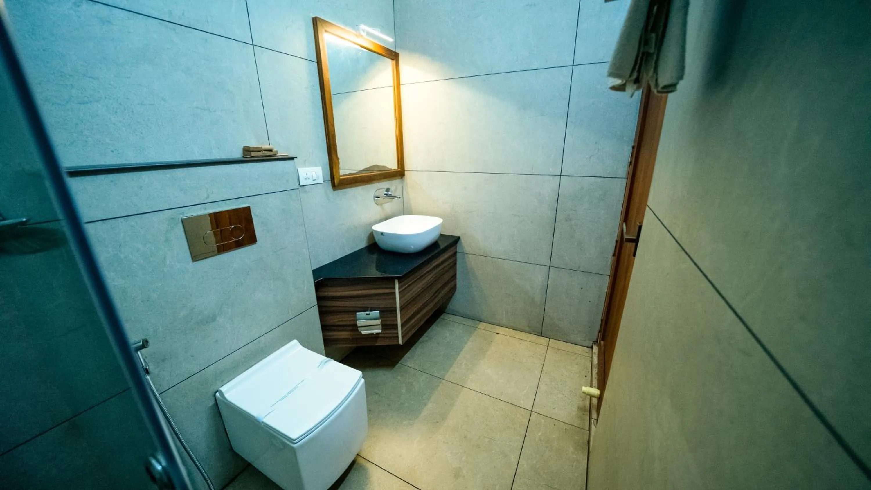 Bathroom in Vythiri Holiday Resort, Wayanad