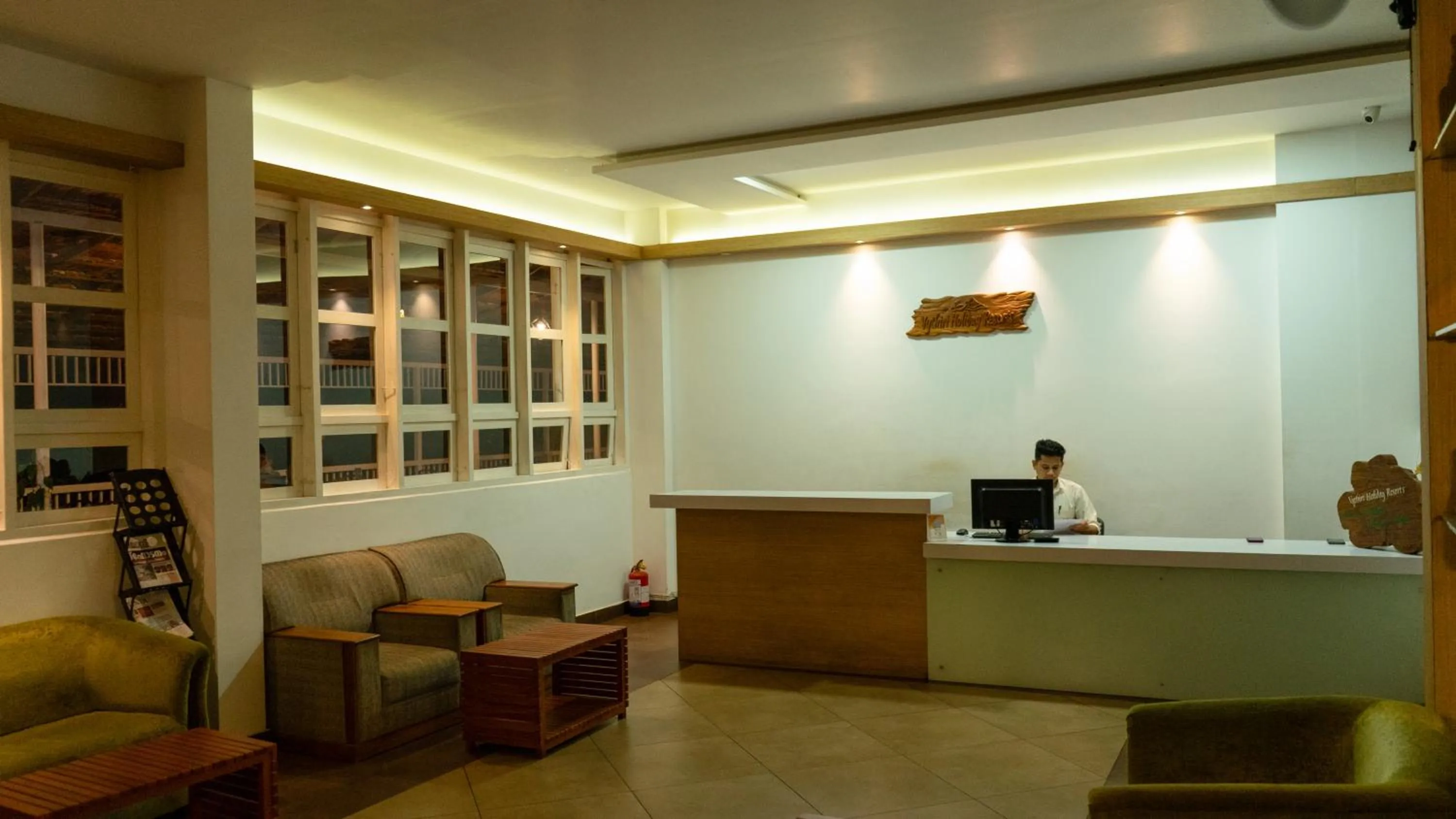 Lobby or reception in Vythiri Holiday Resort, Wayanad