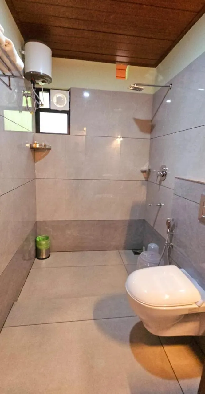 Shower in Vythiri Holiday Resort, Wayanad
