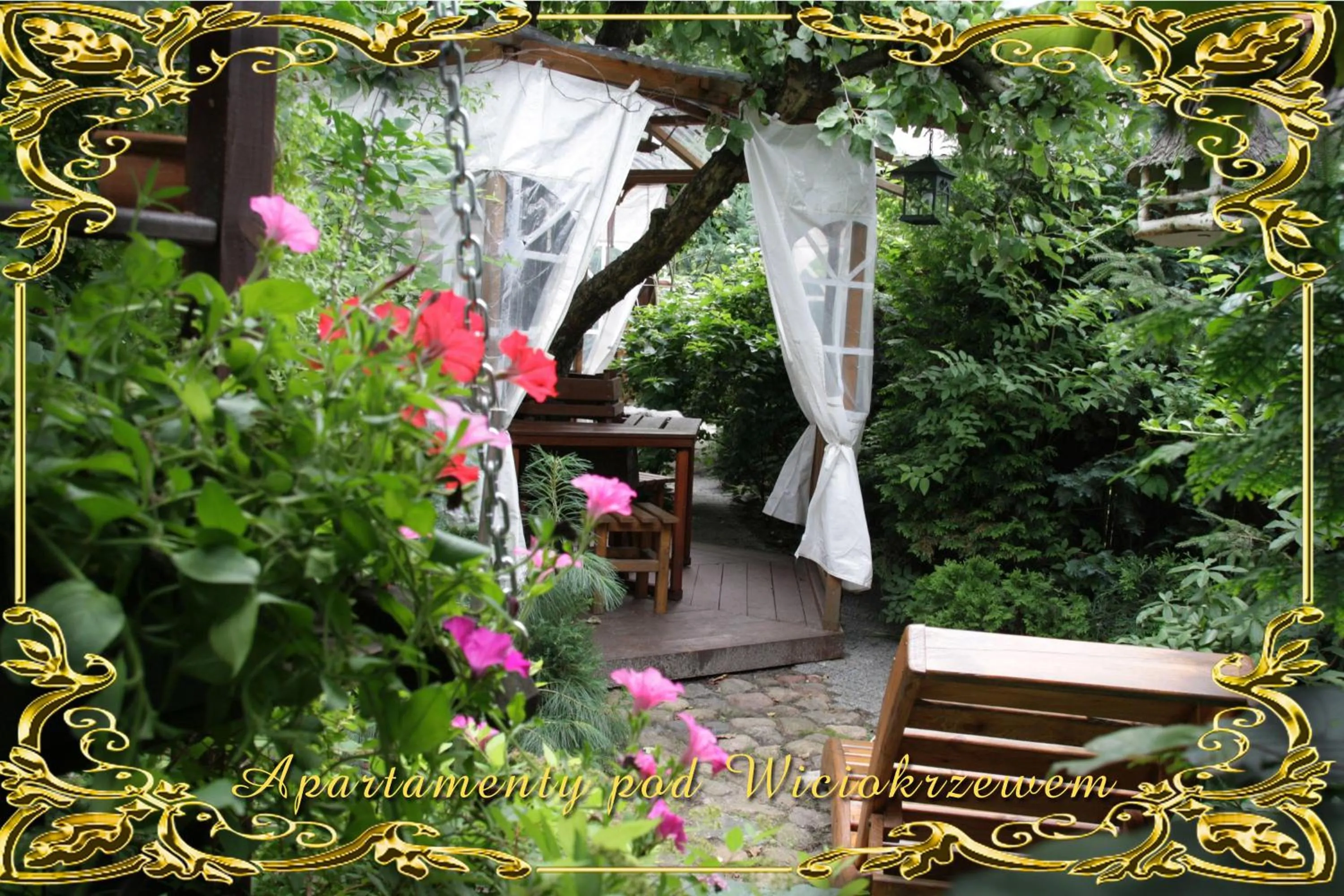 Garden in Apartamenty pod Wiciokrzewem