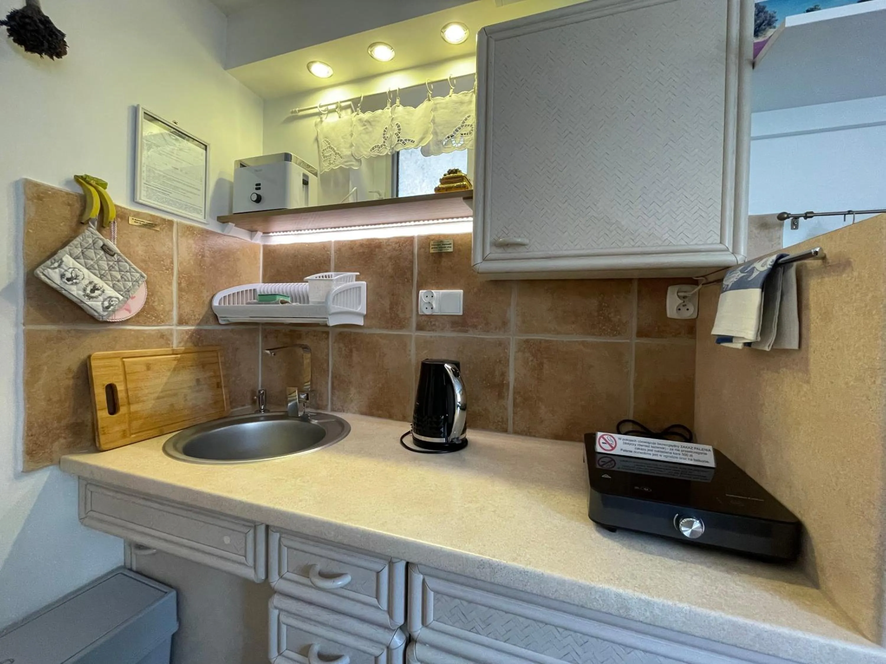 Kitchen or kitchenette in Apartamenty pod Wiciokrzewem
