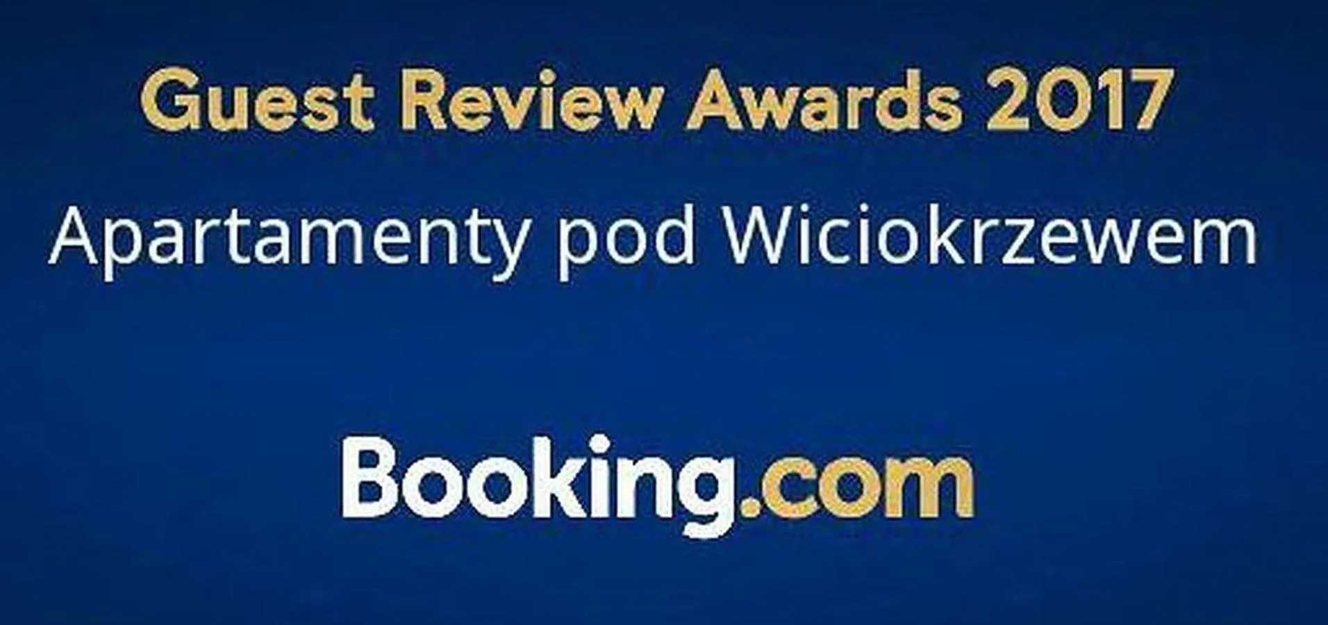 Certificate/Award in Apartamenty pod Wiciokrzewem