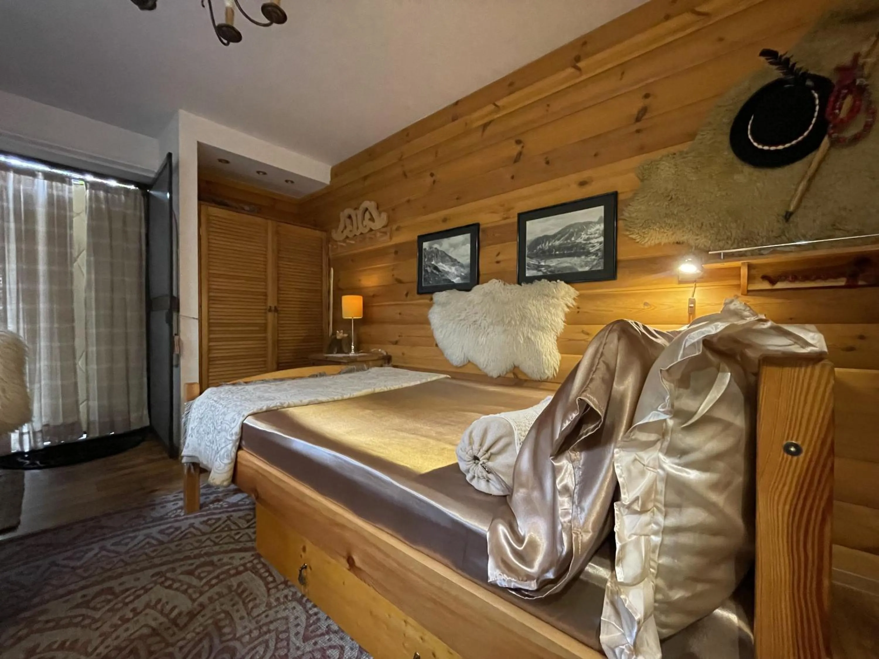View (from property/room), Bed in Apartamenty pod Wiciokrzewem