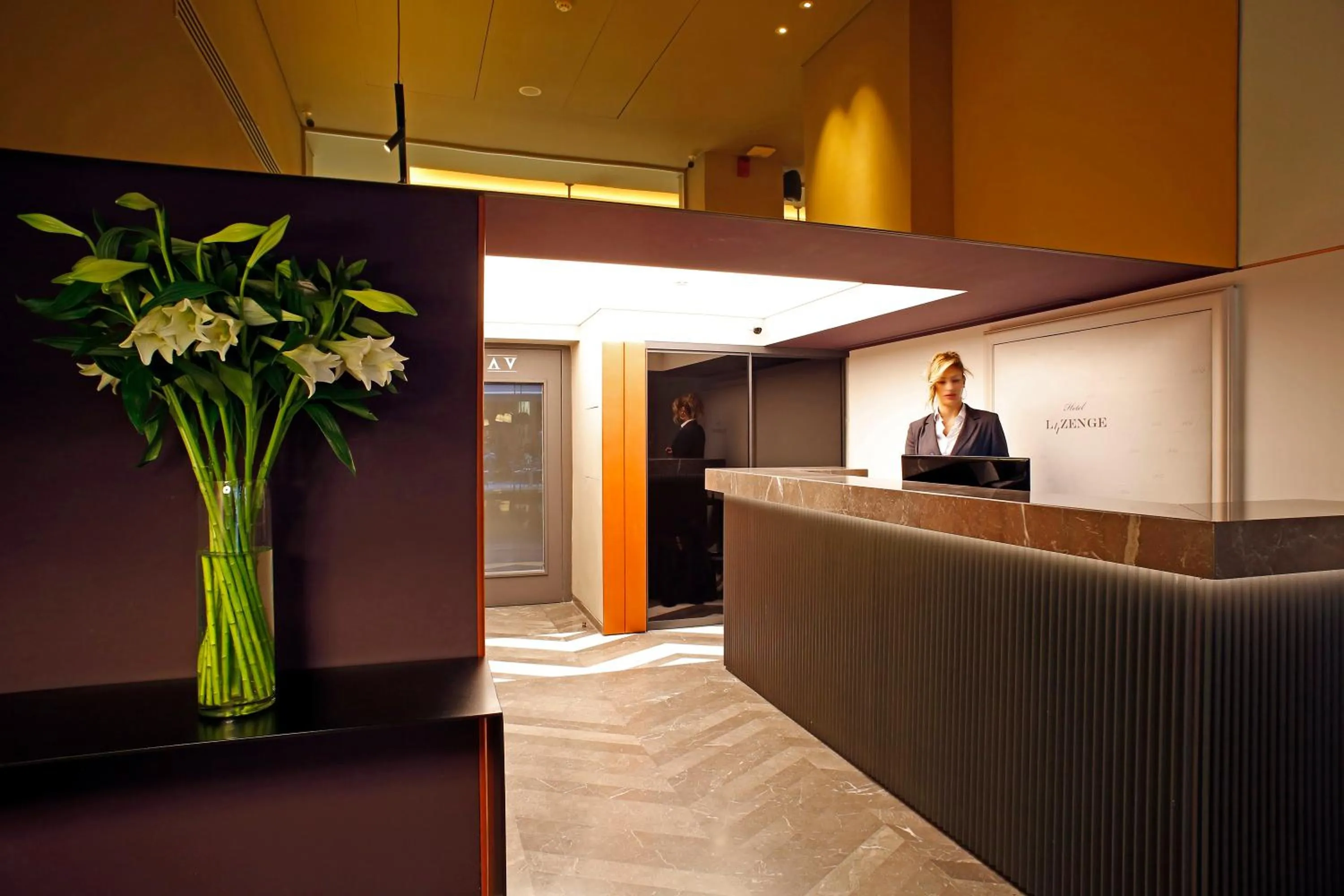 Lobby or reception in Hotel Lozenge