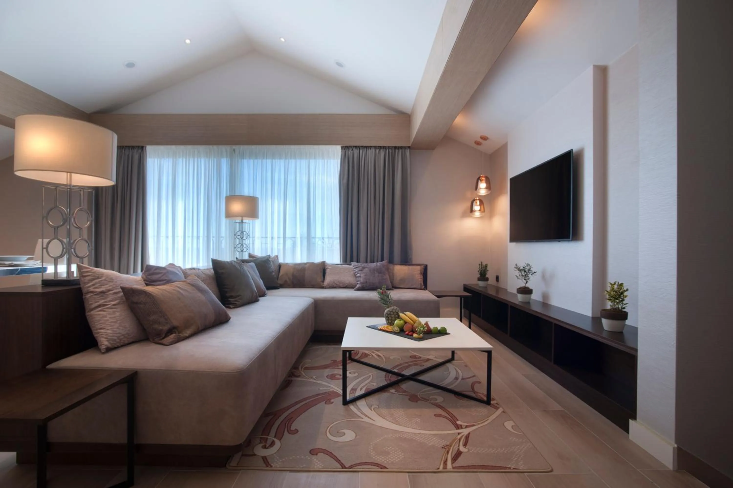 Living room in Hotel Riva by Aycon