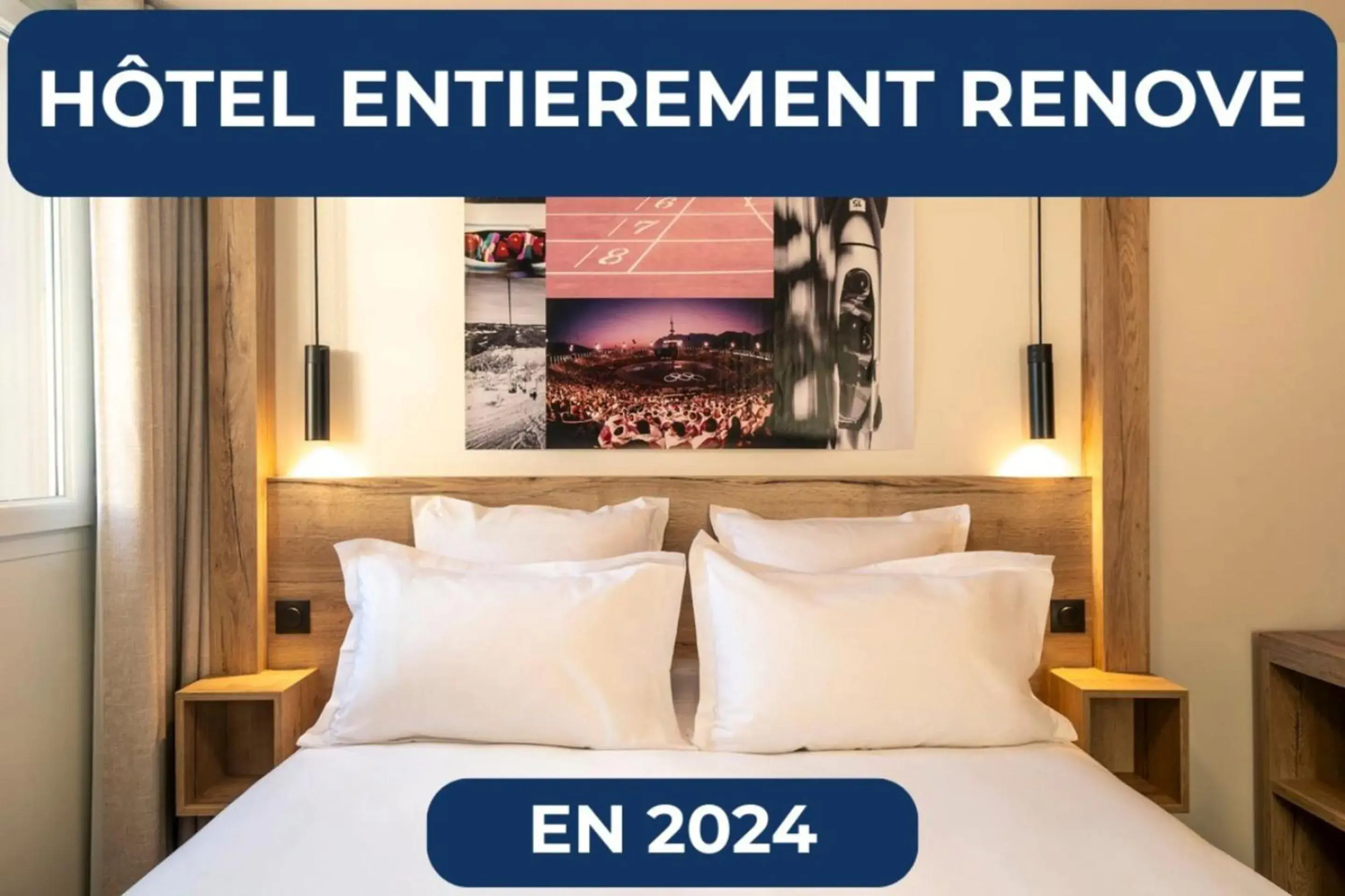 Property building, Bed in Best Western Kobalt Annecy Nord - Epagny Property building, Bed in Best Western Kobalt Annecy Nord - Epagny