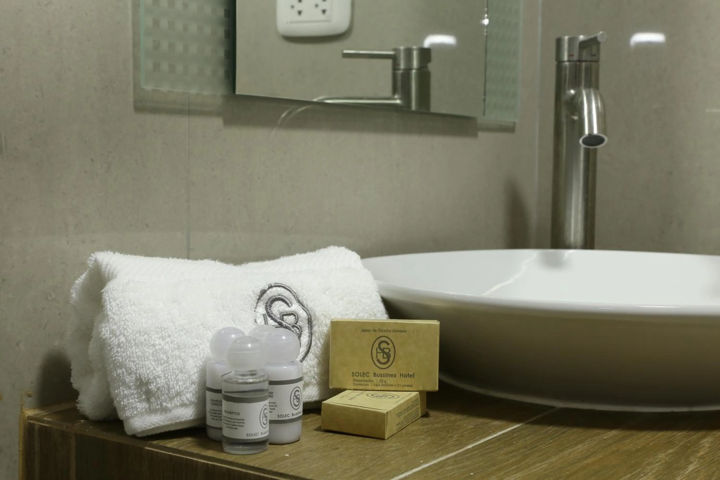 Bathroom in Hotel Solec