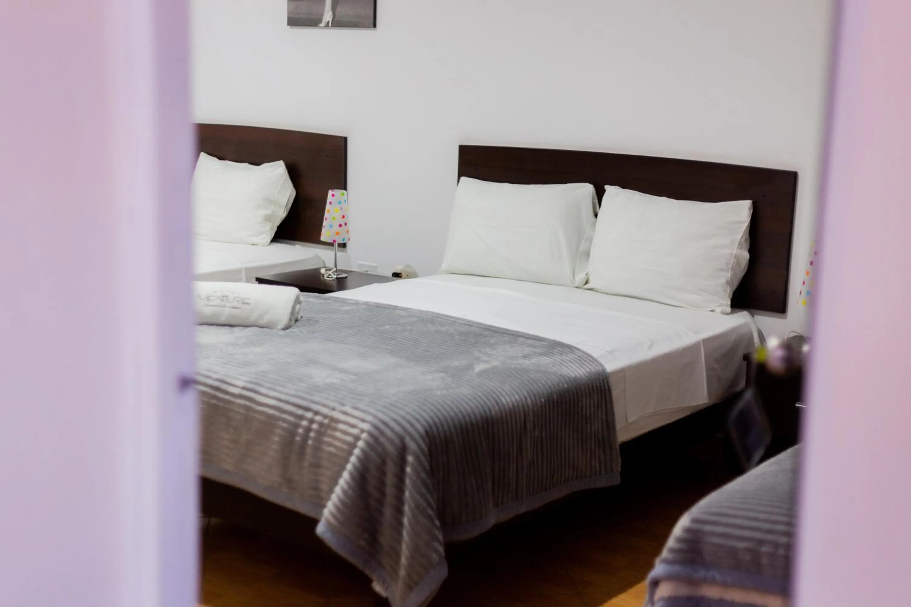 Bed in Hotel Venture