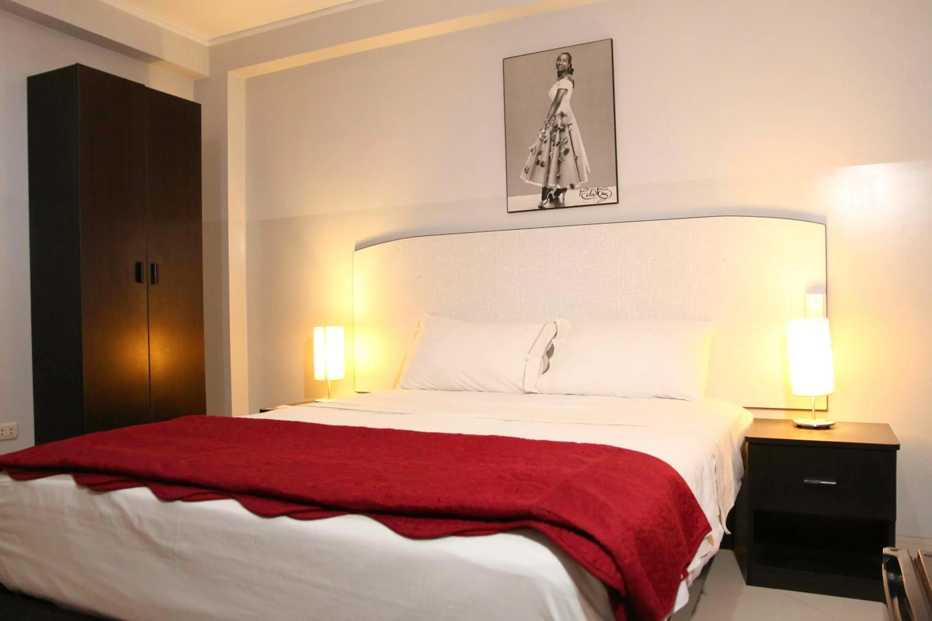 Bed in Hotel Venture