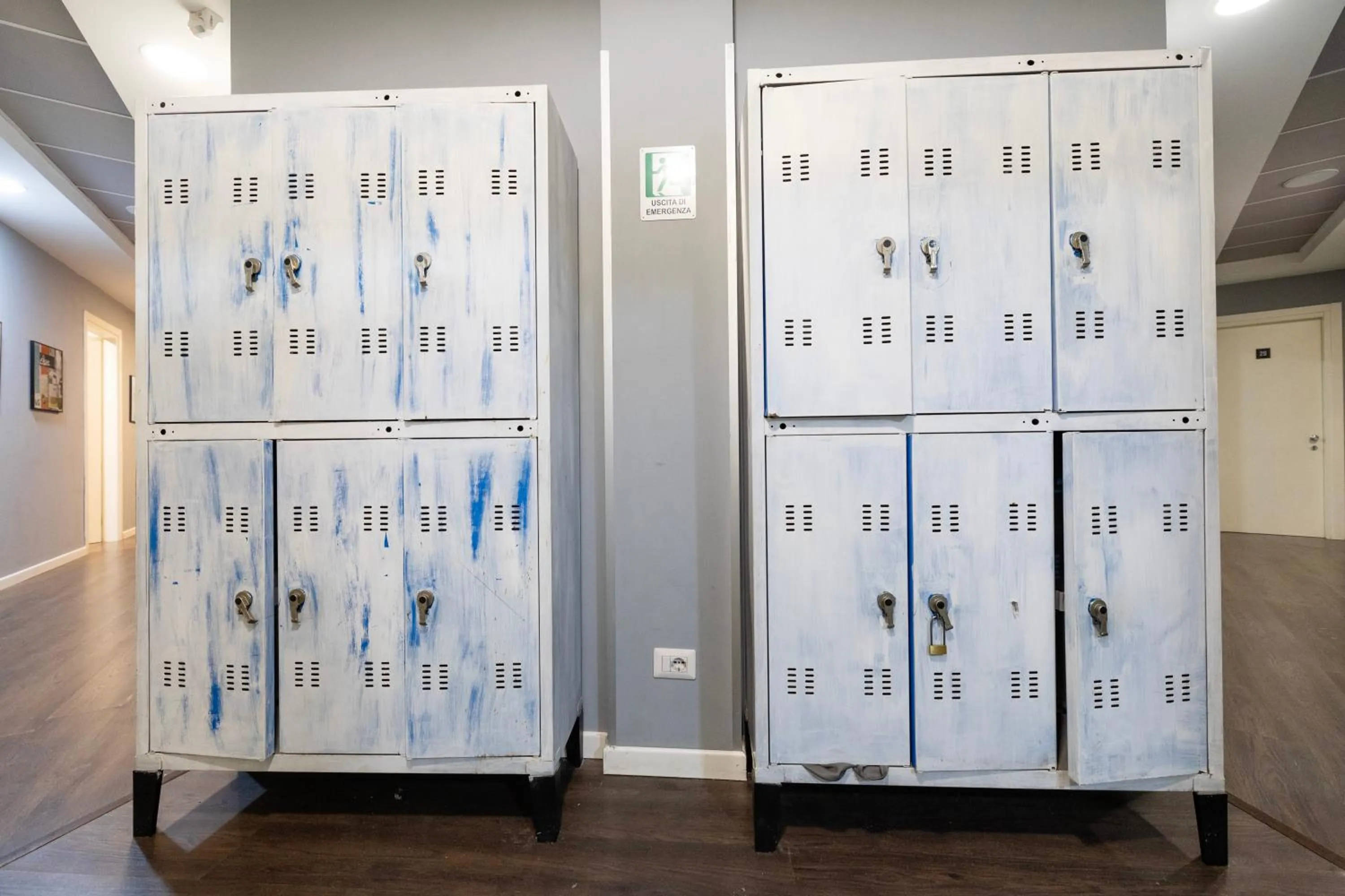 locker in Hostel Trastevere