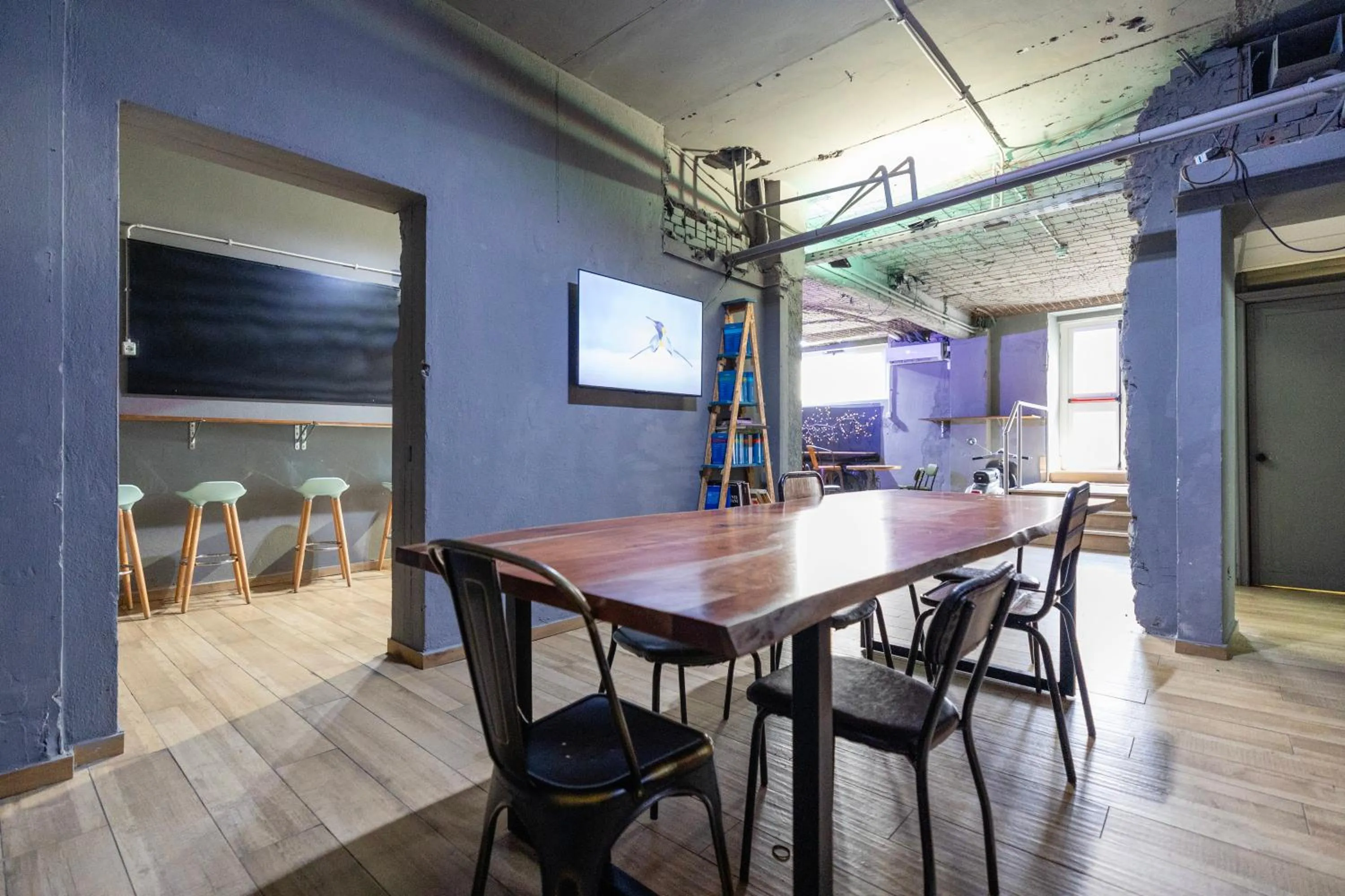 Lobby or reception in Hostel Trastevere