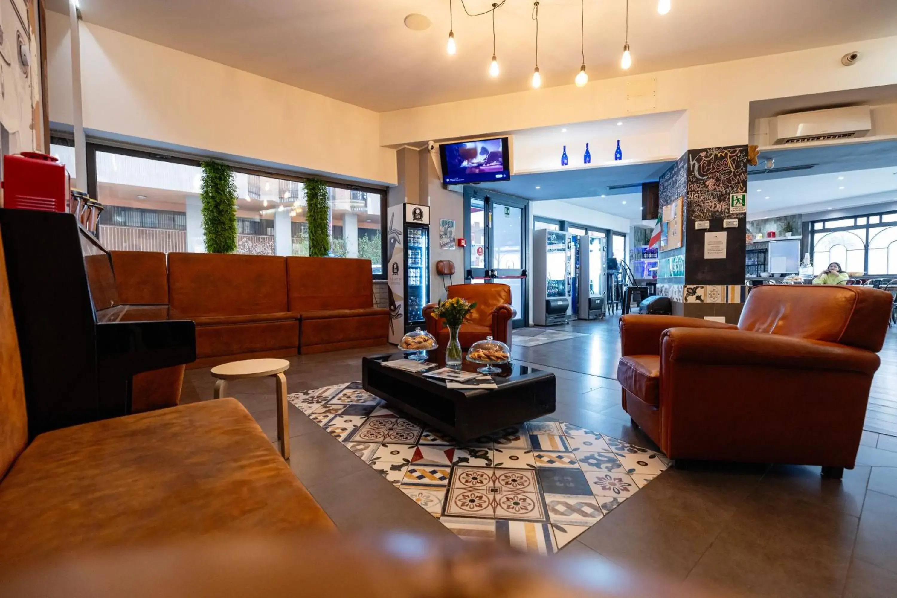 Lobby or reception in Hostel Trastevere Lobby or reception in Hostel Trastevere