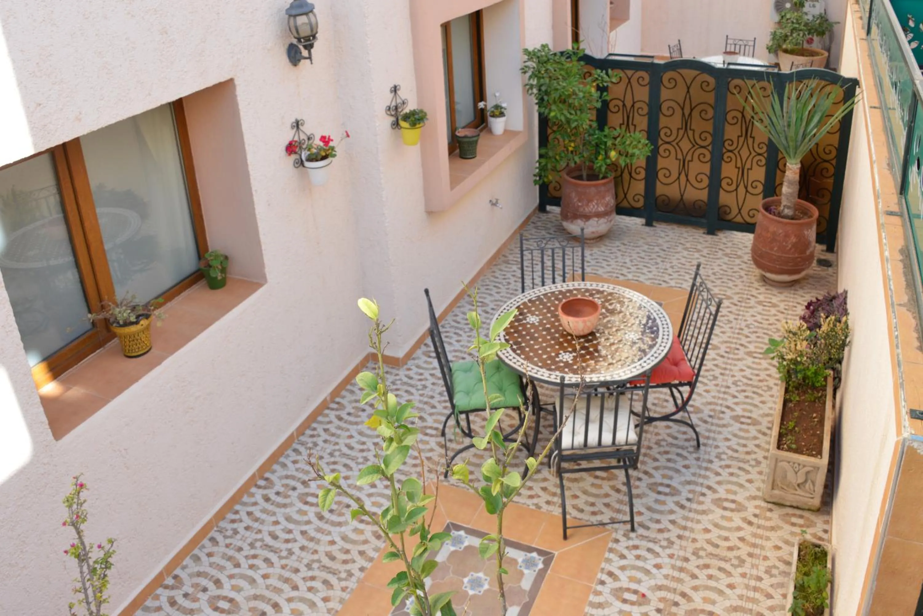 Balcony/Terrace in Aparthotel Les Oliviers Suites & Spa
