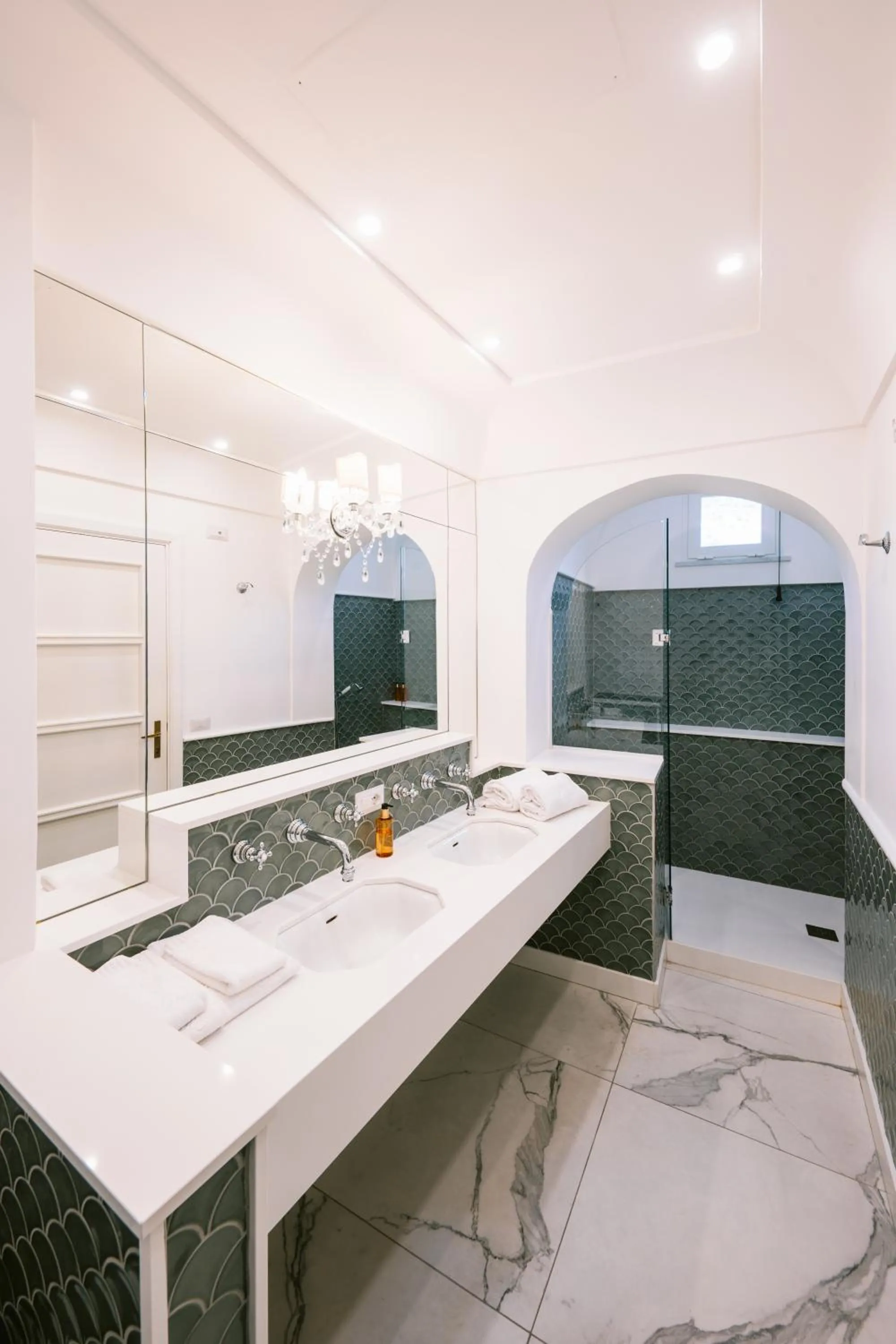 Bathroom in Hotel Giordano