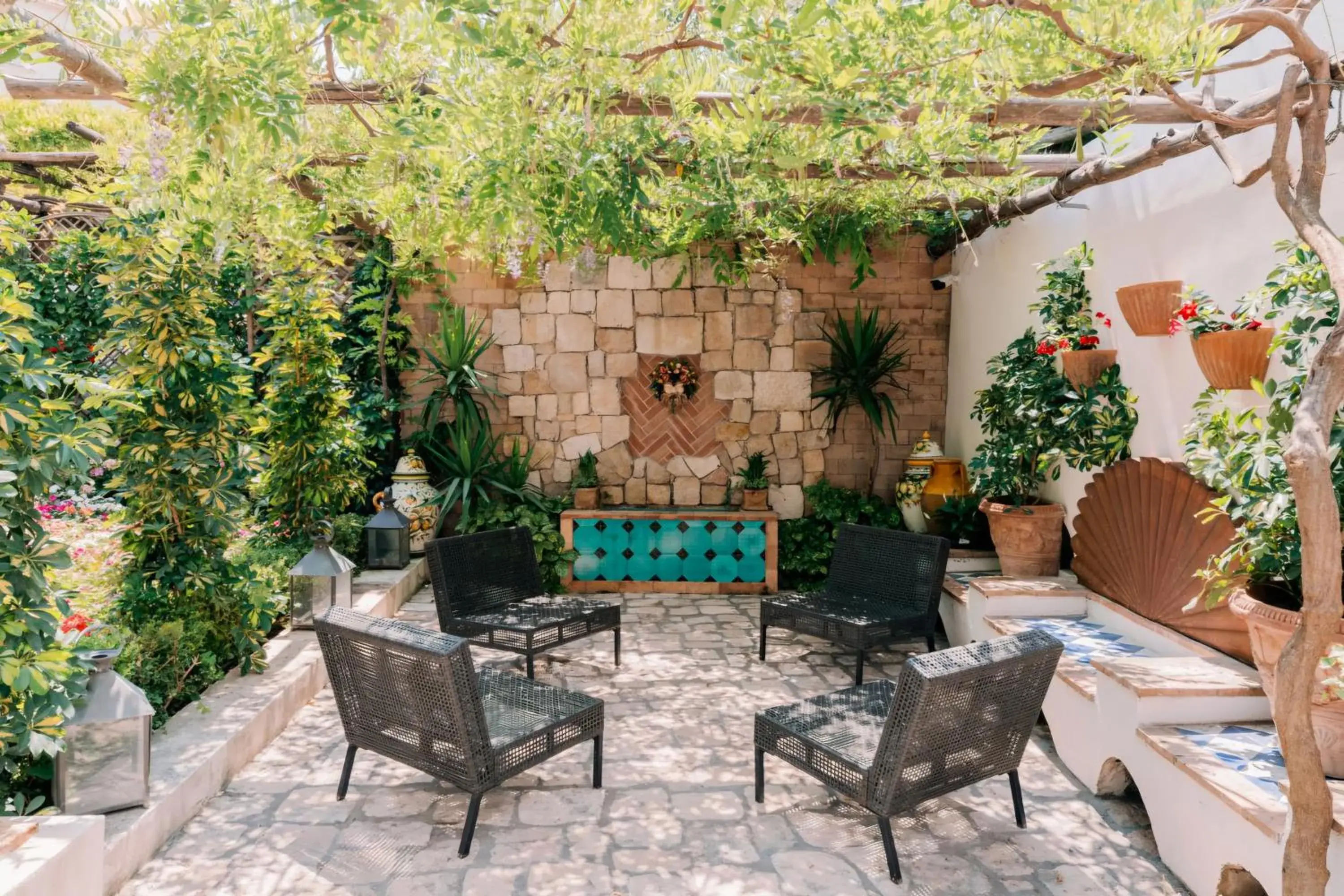 Property building in Hotel Giordano Property building in Hotel Giordano