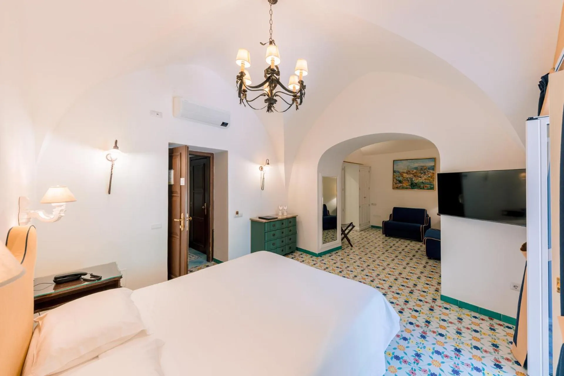 Bedroom, Bed in Hotel Giordano