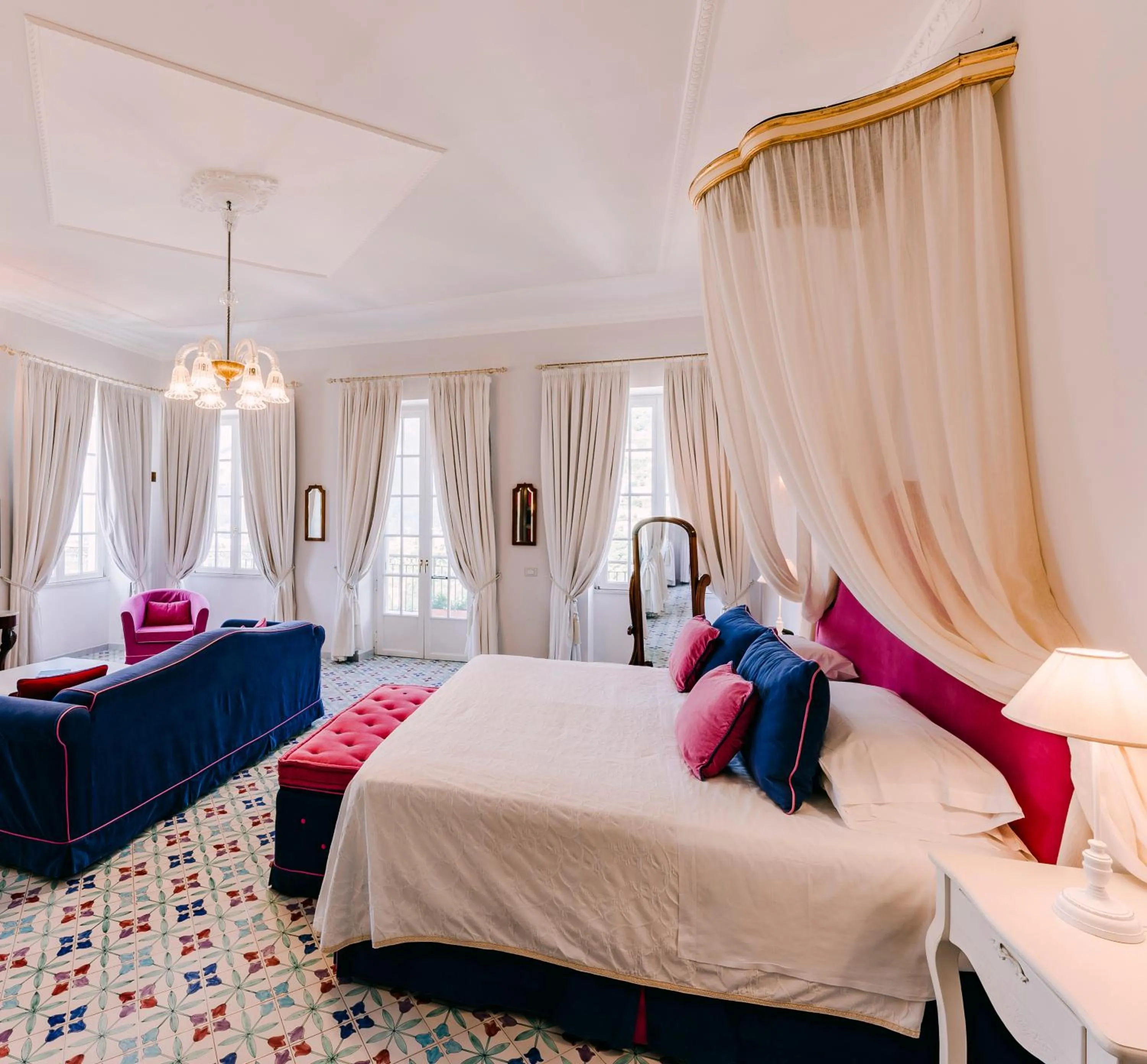 Bedroom, Bed in Hotel Villa Maria