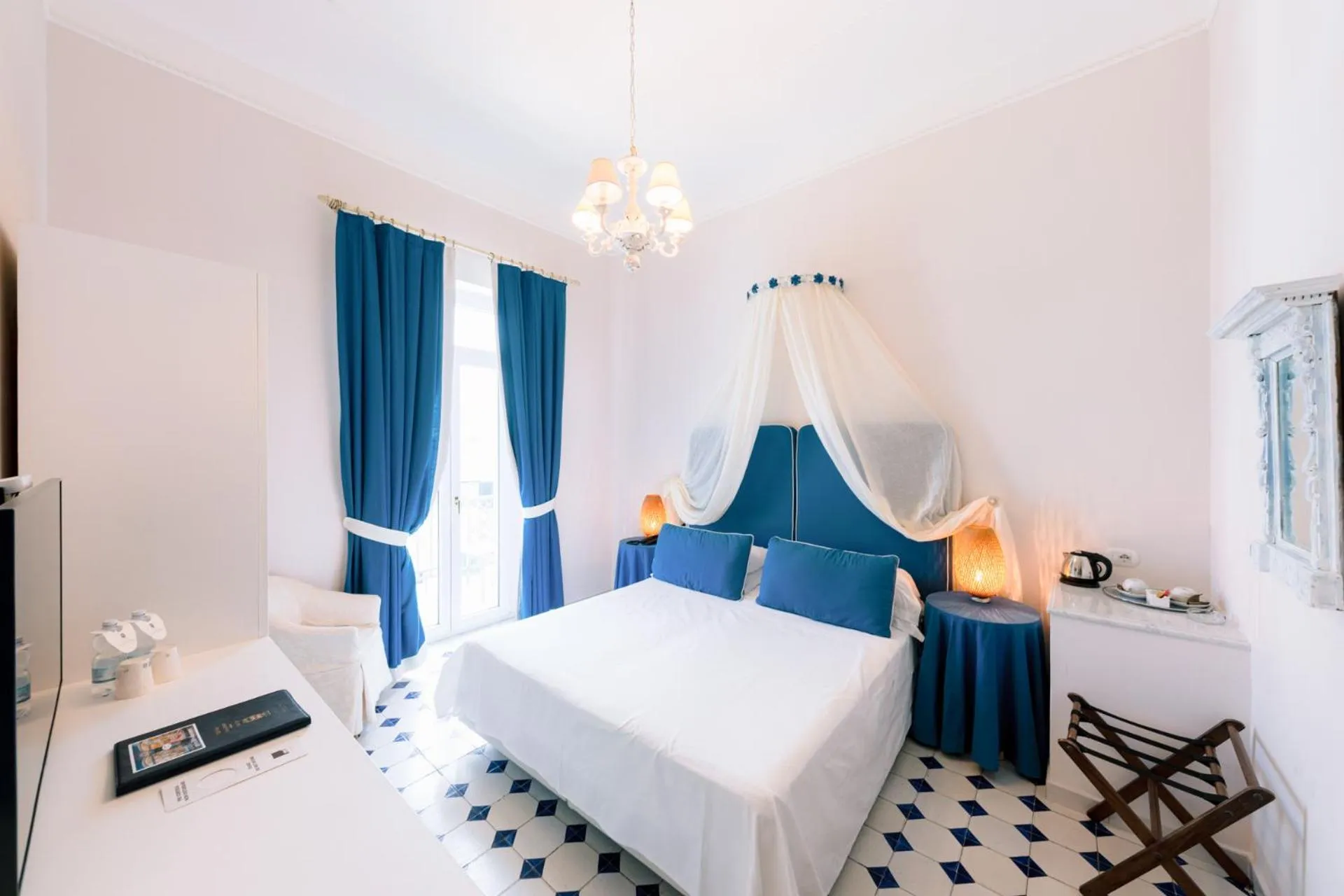 Bed in Hotel Villa Maria