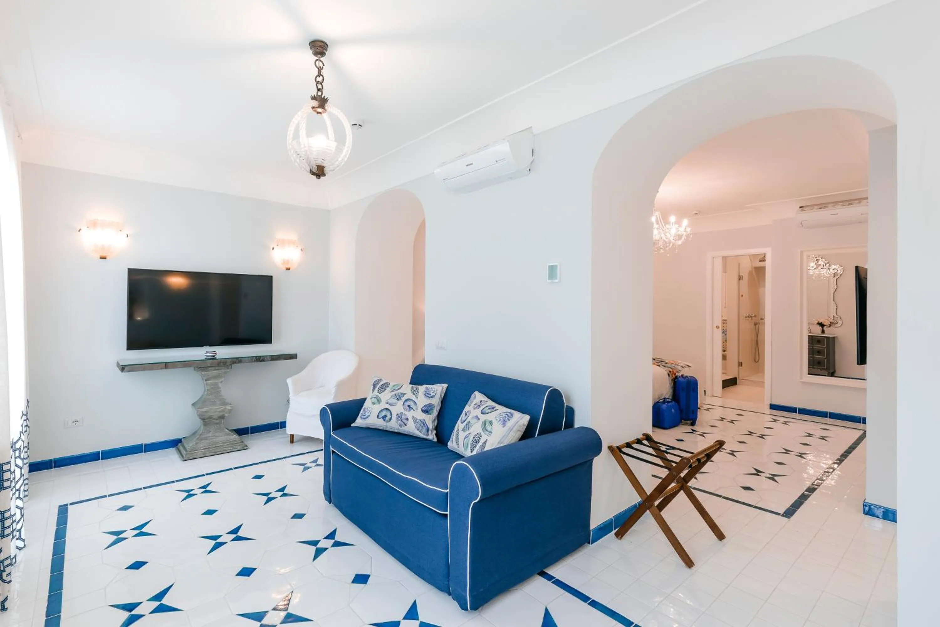 Living room in Hotel Villa Maria