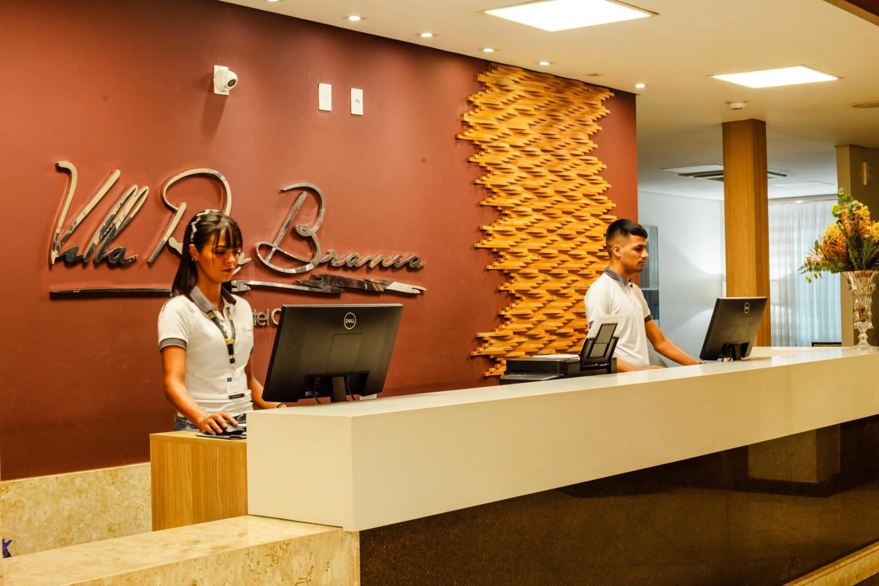 Lobby or reception in Rede Andrade Rio Branco