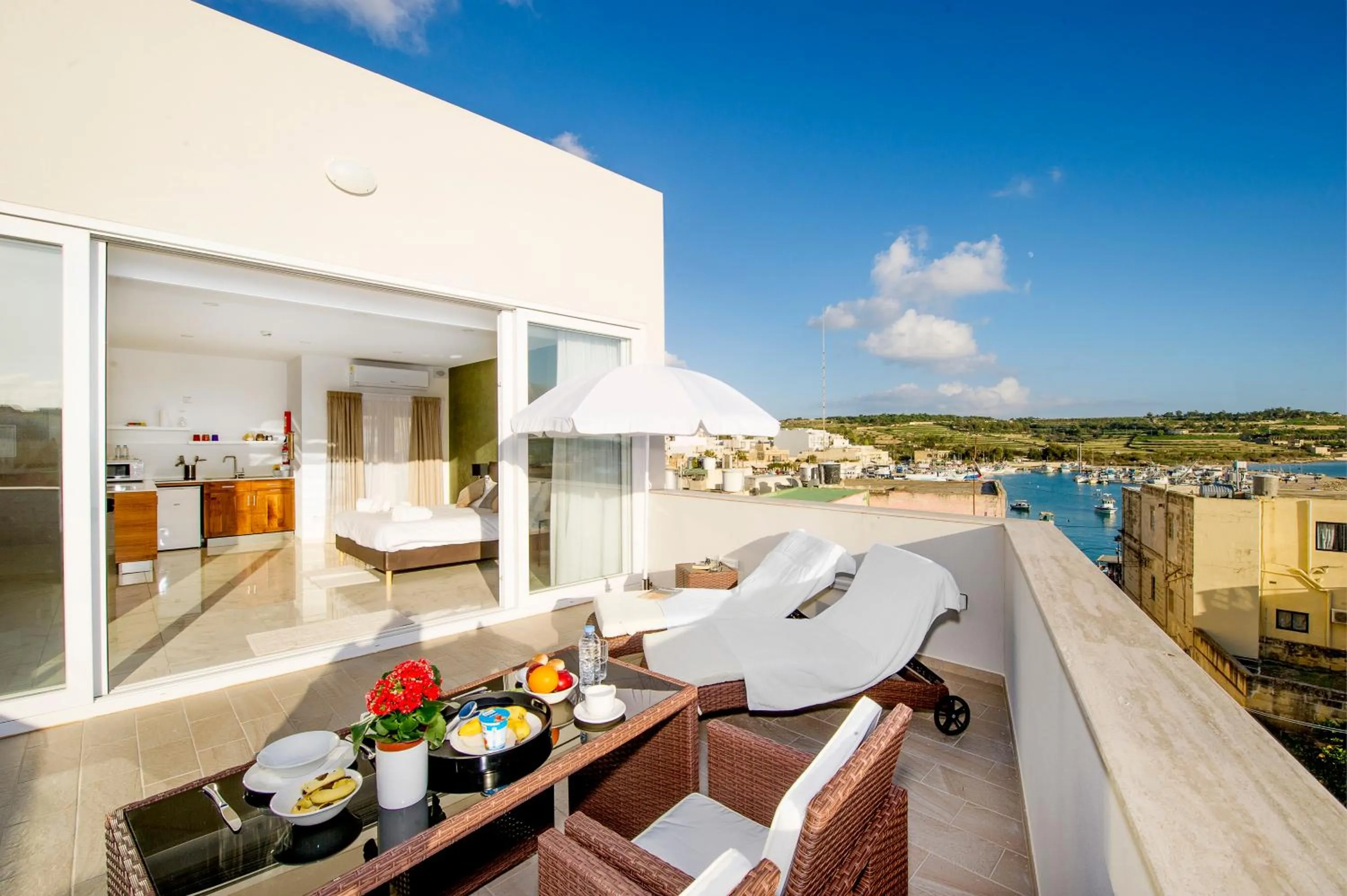 Balcony/Terrace in South Wind Guesthouse