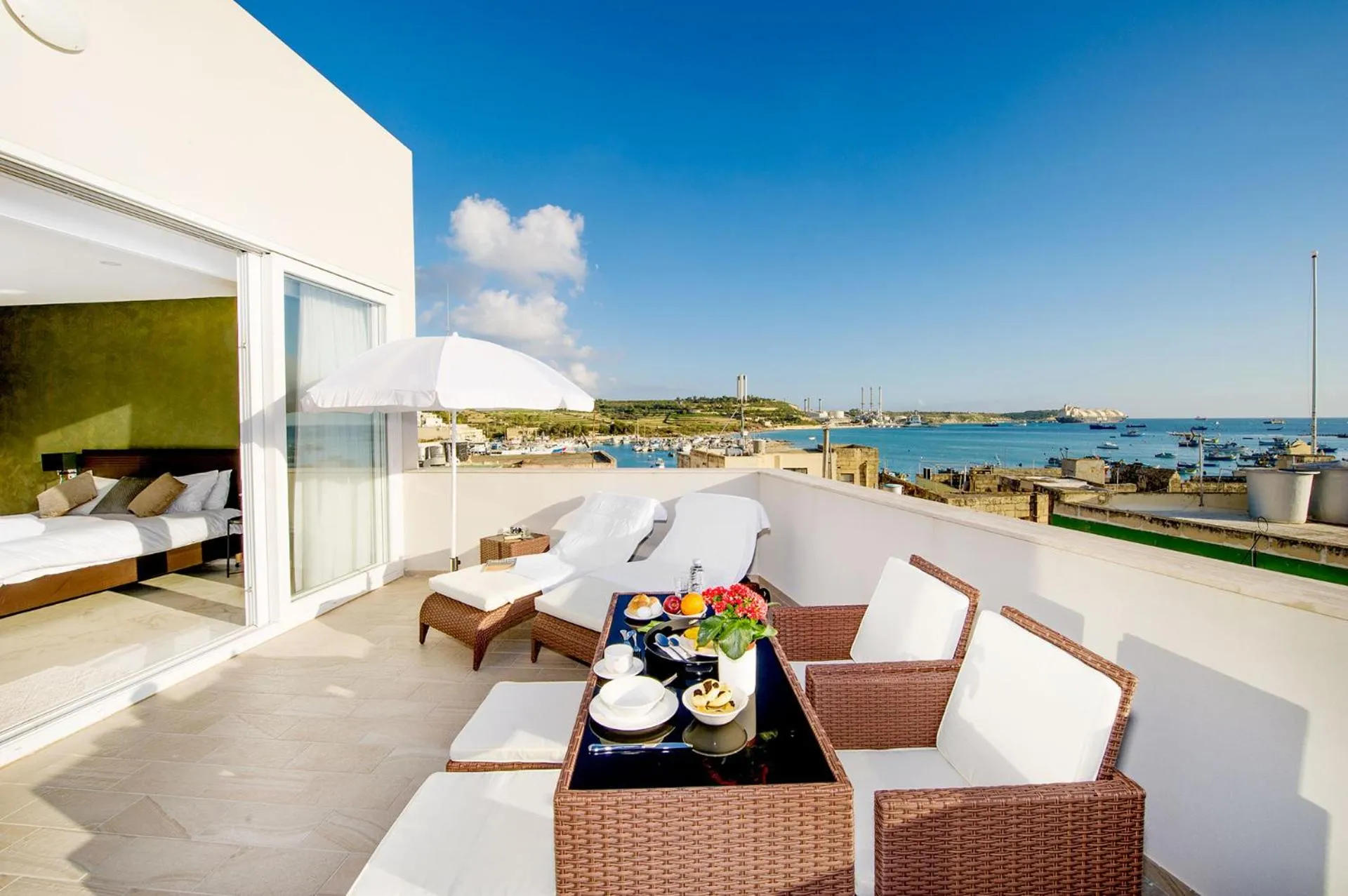 Balcony/Terrace in South Wind Guesthouse