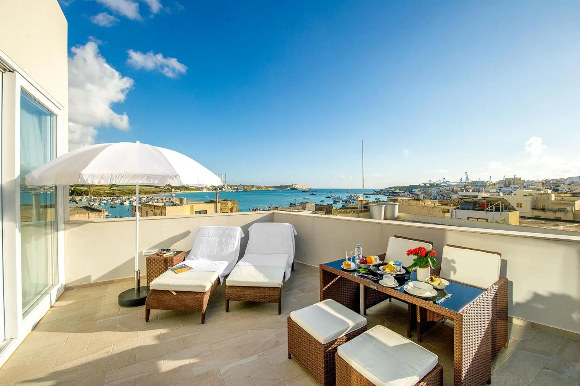Balcony/Terrace in South Wind Guesthouse