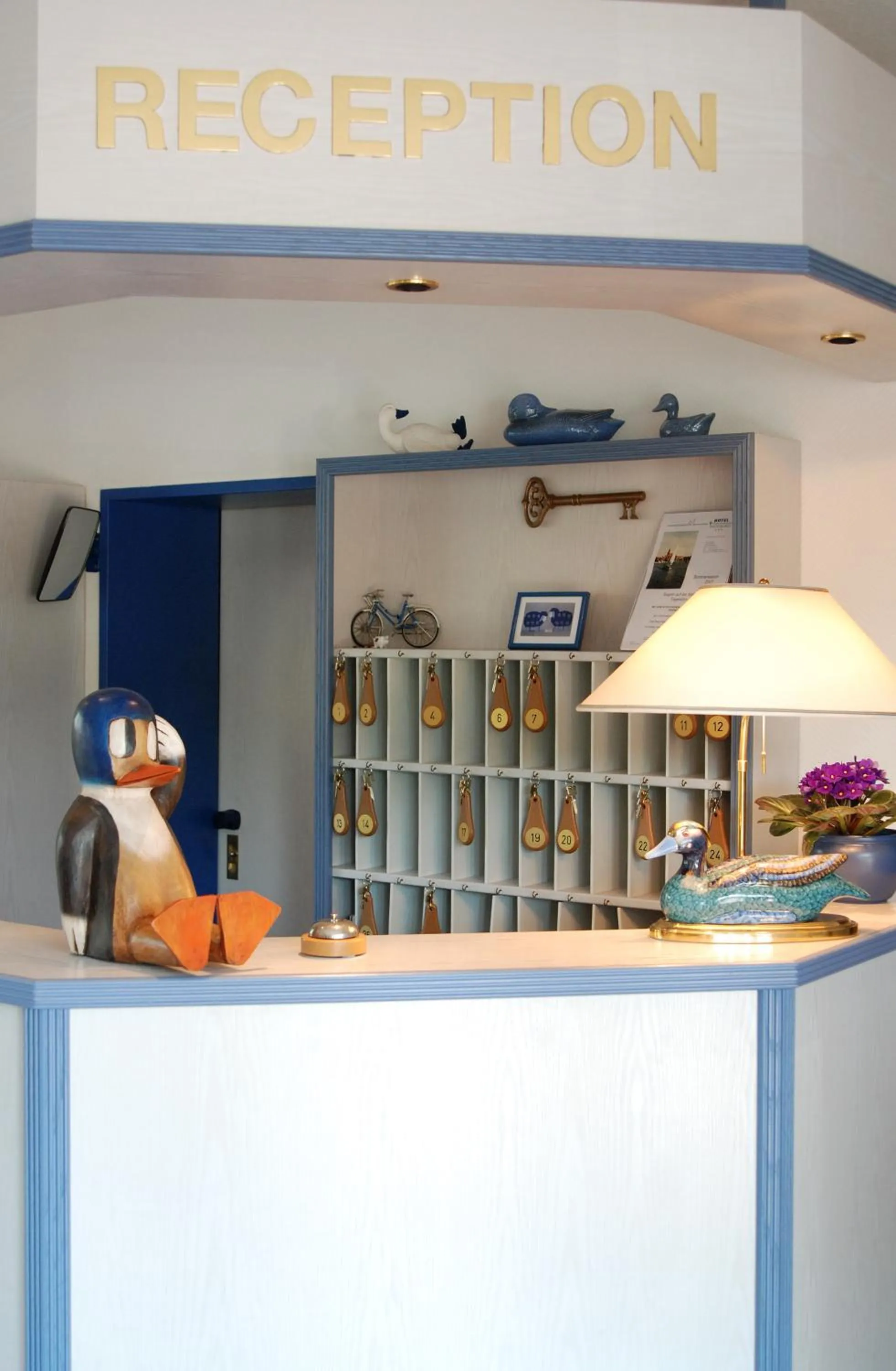 Lobby or reception in Hotel Ingeborg