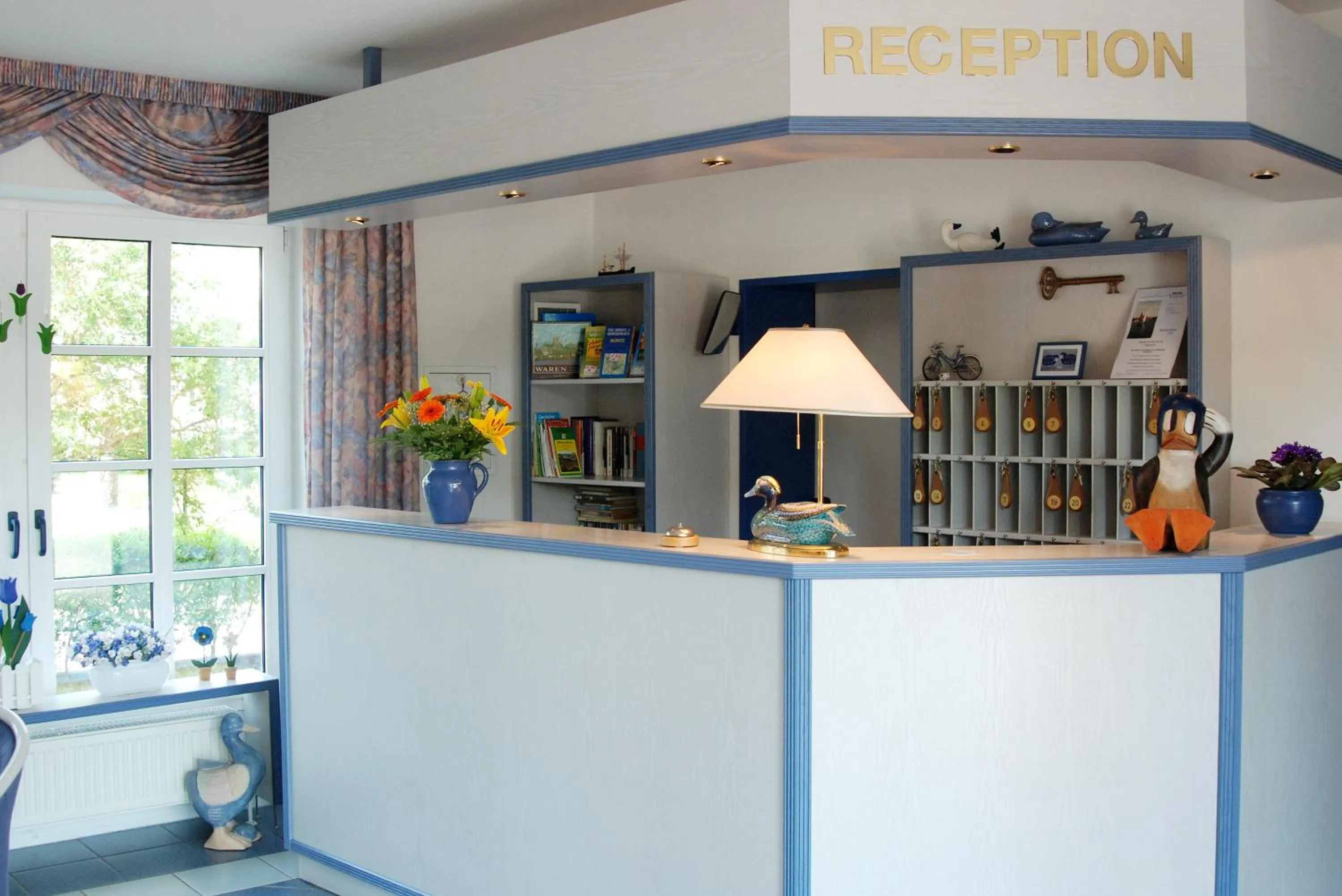 Lobby or reception in Hotel Ingeborg