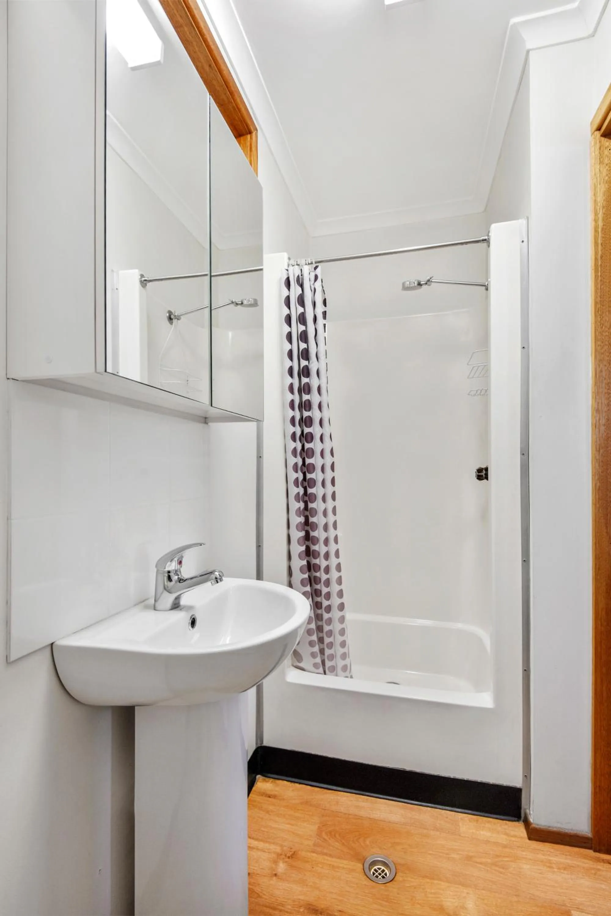 Shower in Flynns Beach Caravan Park