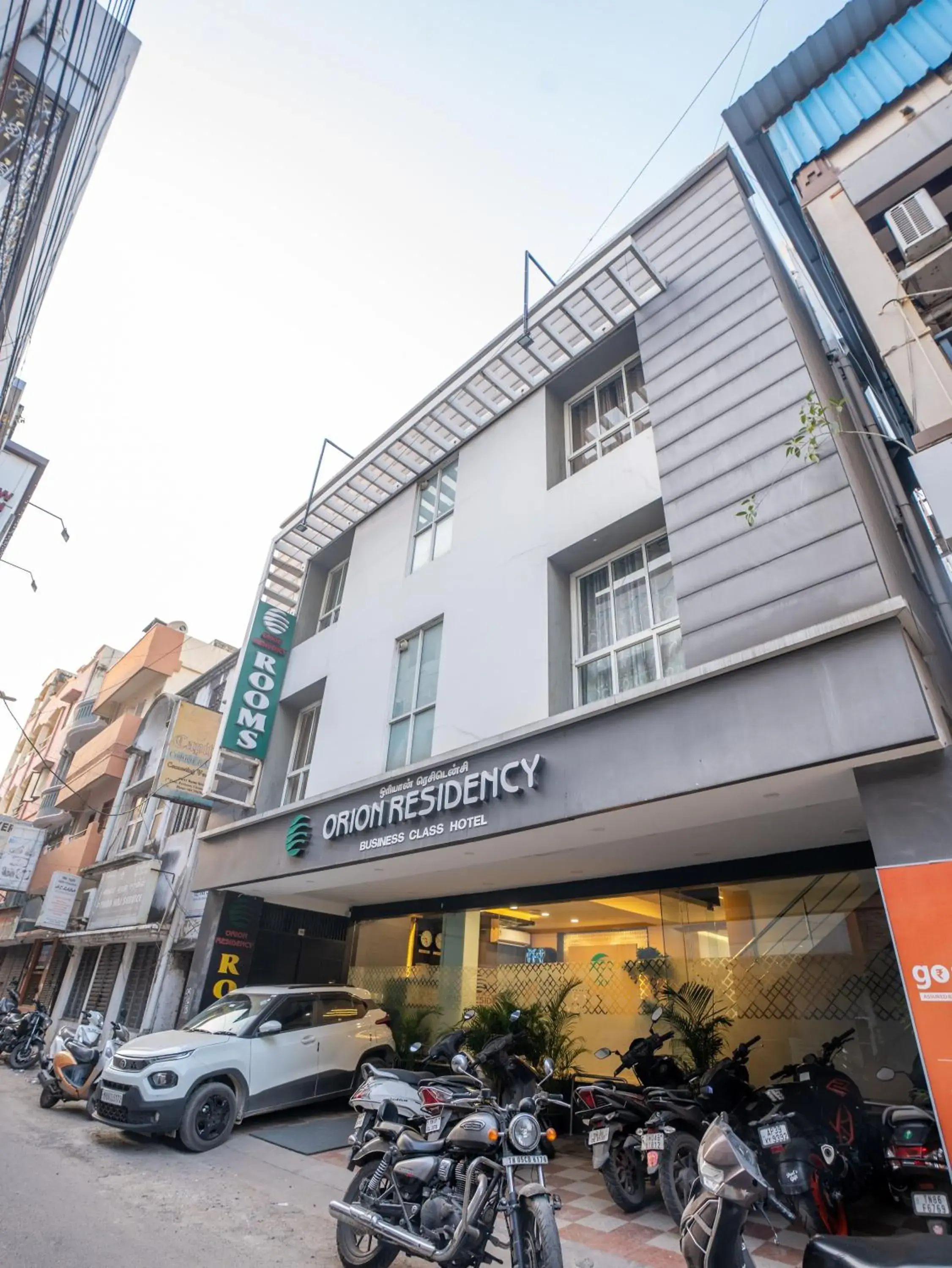Property building in Orion Residency Hotel Near Chennai Central Railway Station Property building in Orion Residency Hotel Near Chennai Central Railway Station