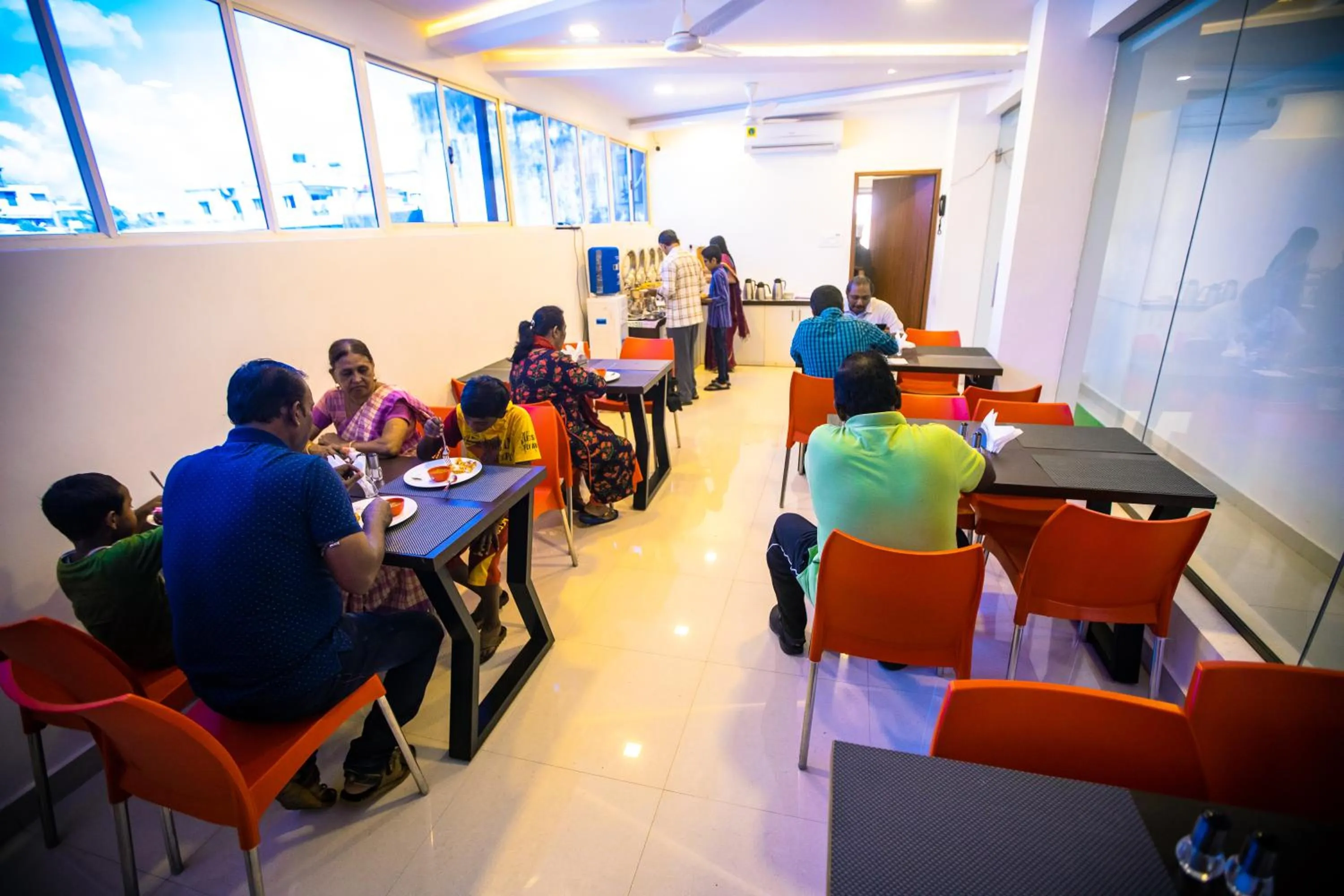 Restaurant/places to eat in Orion Residency Hotel Near Chennai Central Railway Station